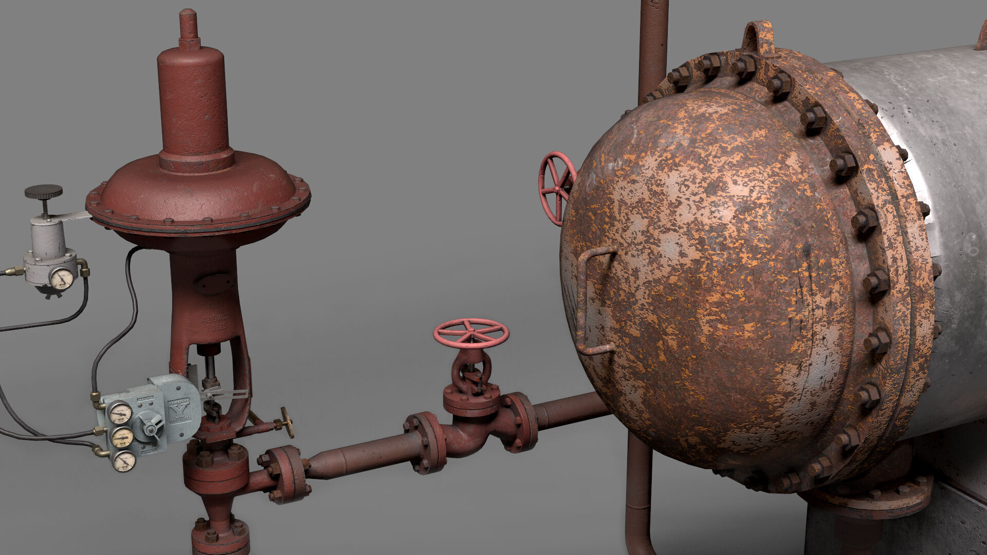 Boiler room 3D model_22