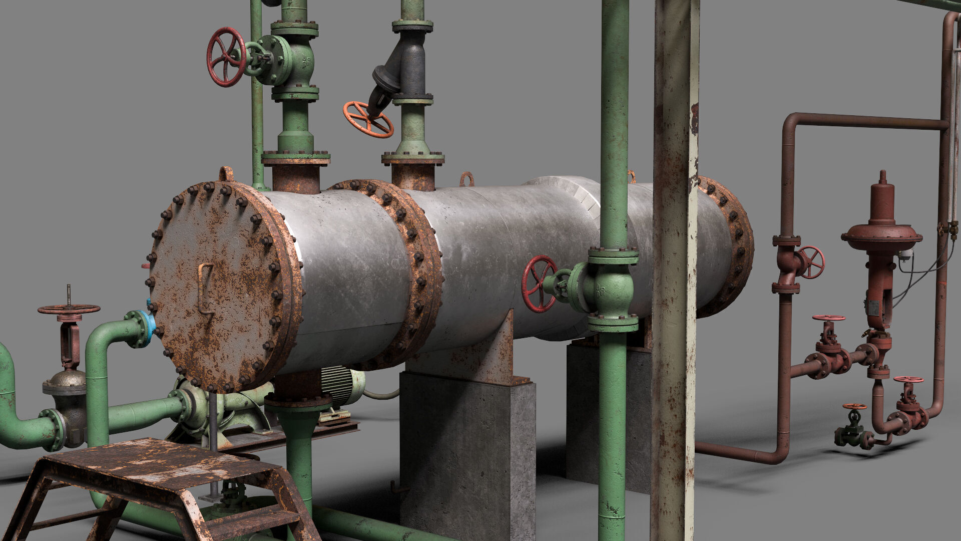 Boiler room 3D model_34