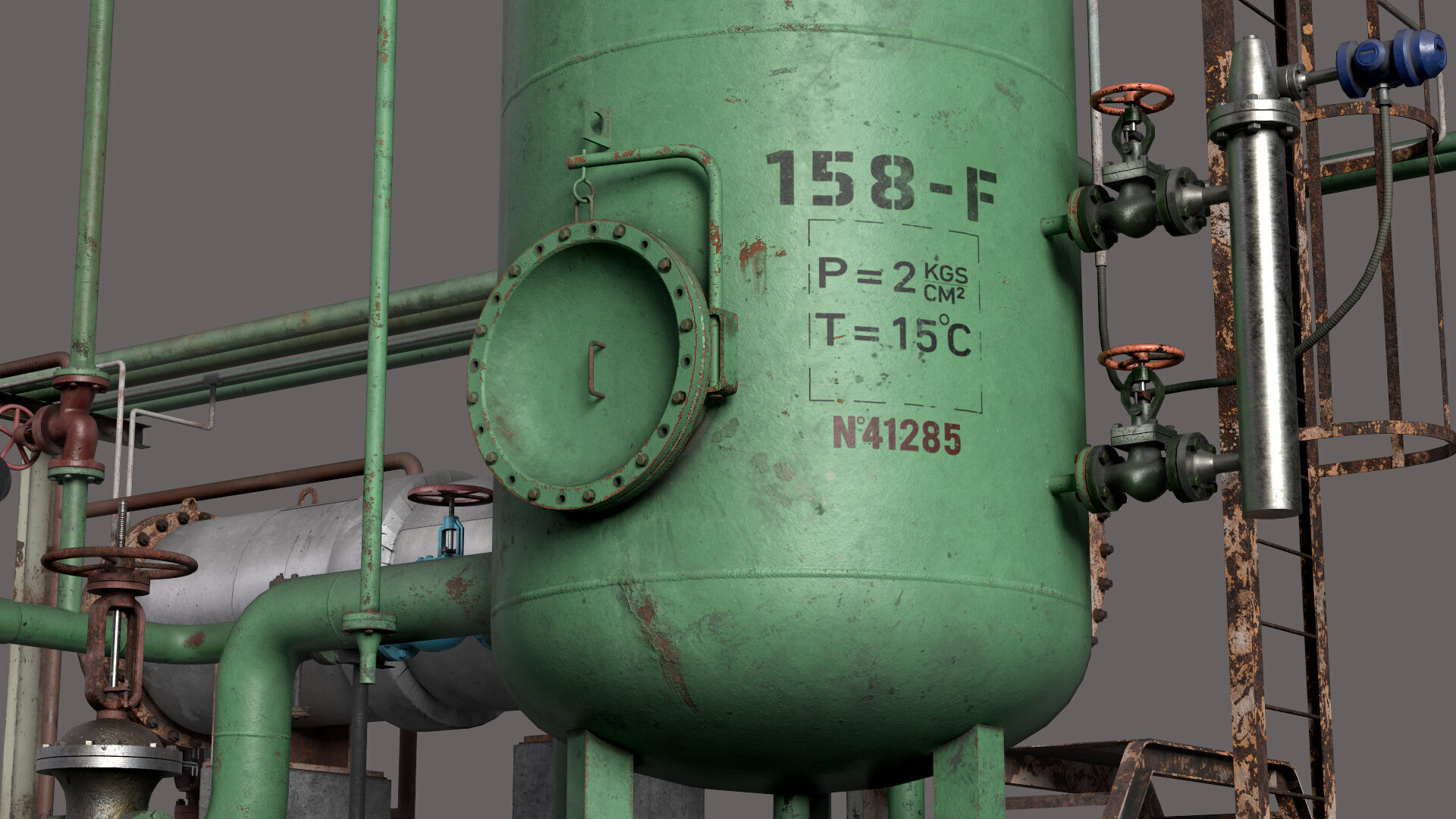 Boiler room 3D model_1
