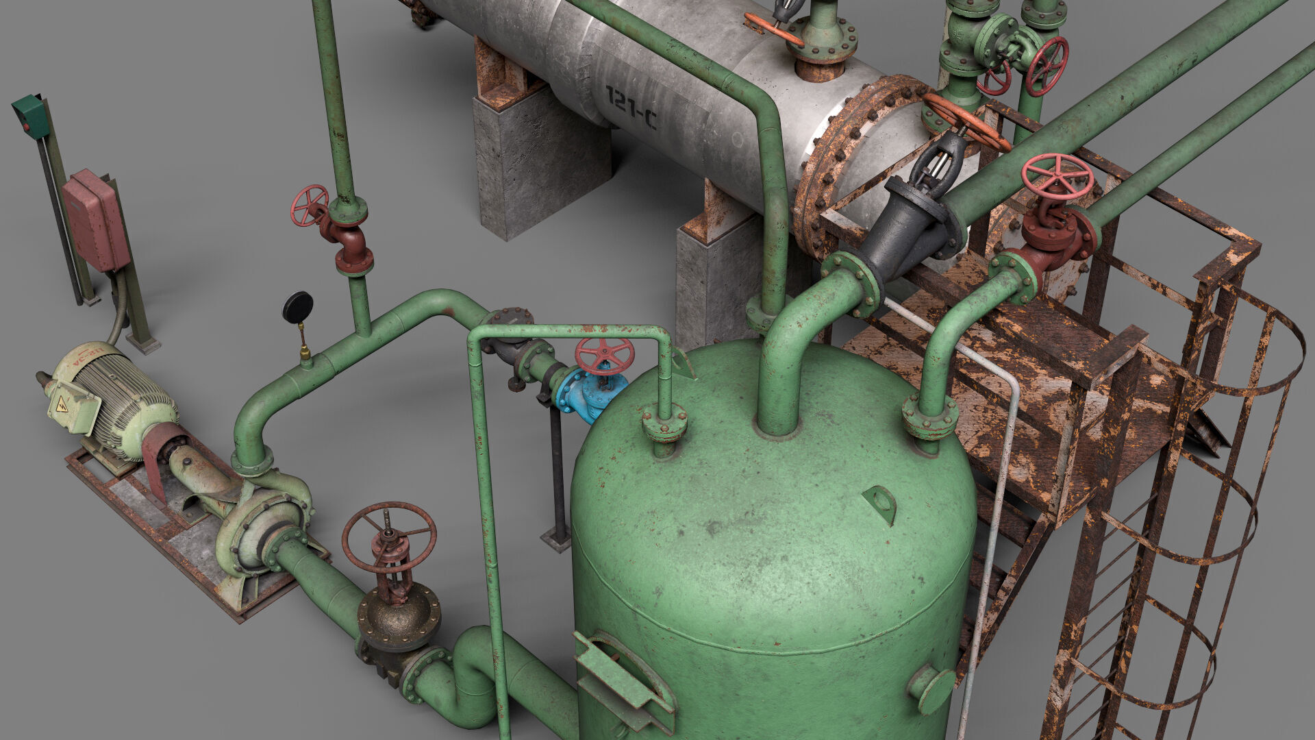 Boiler room 3D model_18