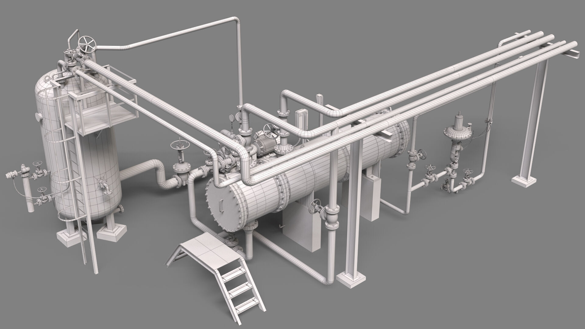 Boiler room 3D model_36