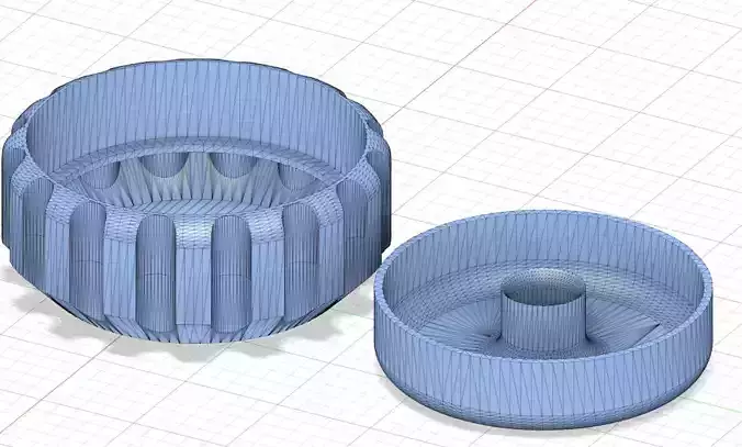 snack bowl 3D print model