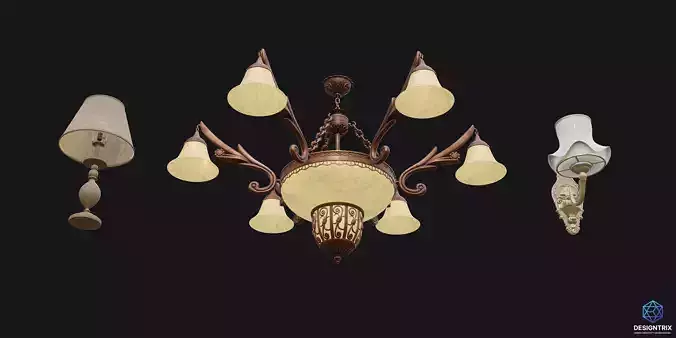 Classical 3D Asset Pack 04