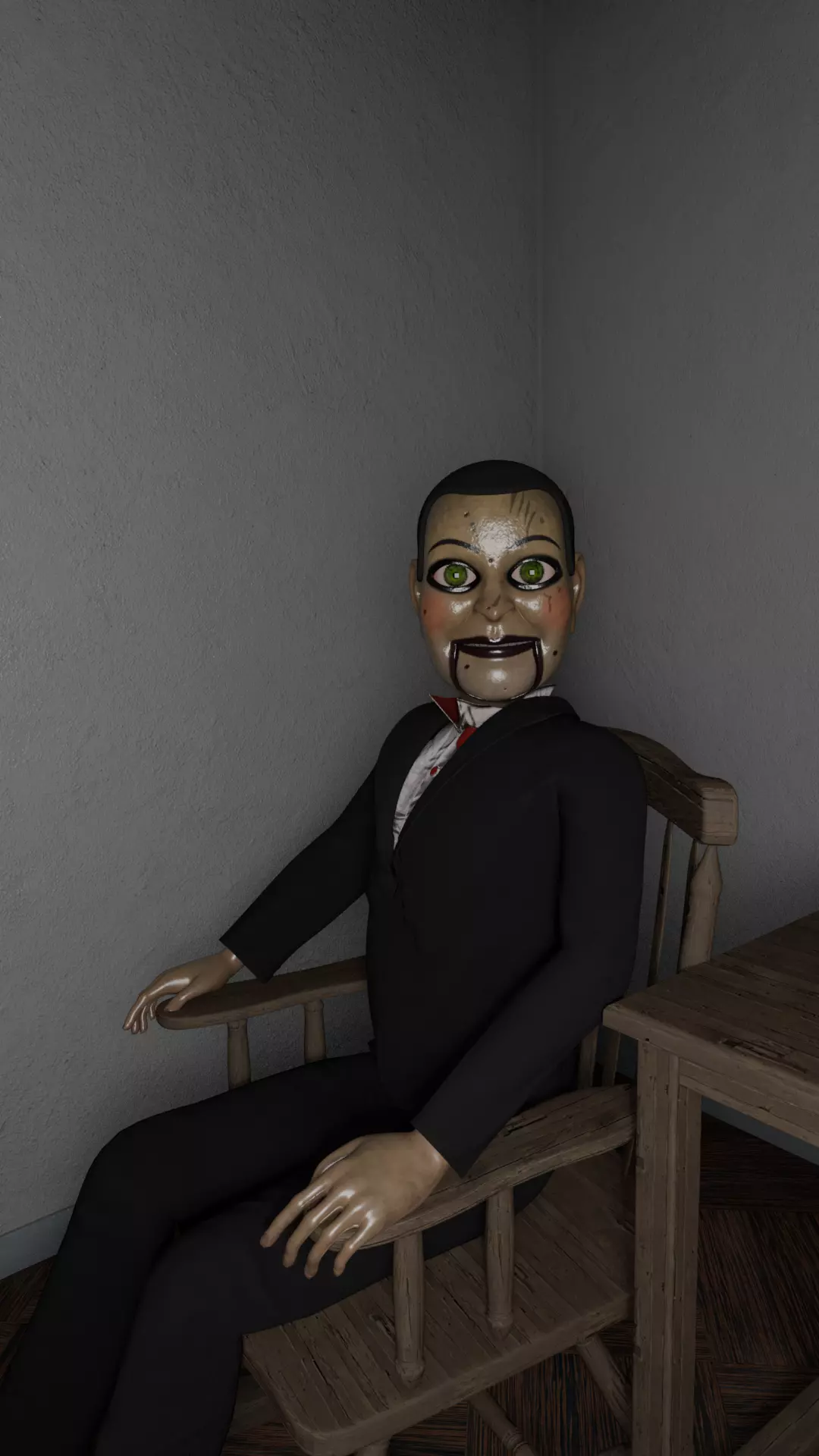 Billy-Evil Dummy Doll - Haunted 3D Model 3D model