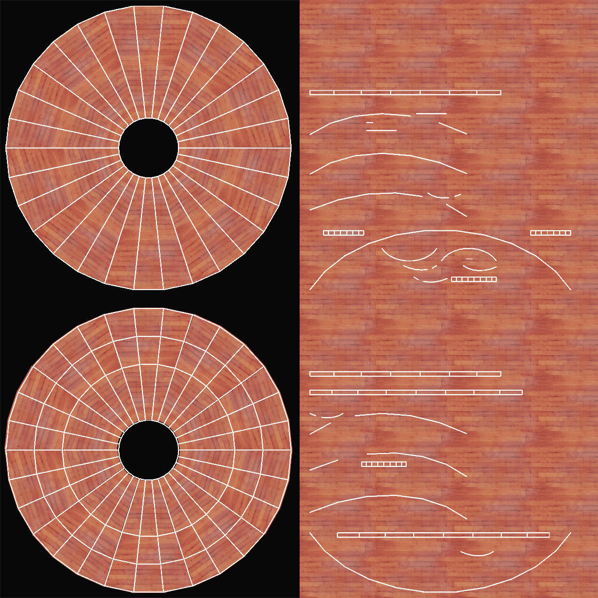 Carousel 02  Carrousel Elements architecture ride amusem 3D model_38