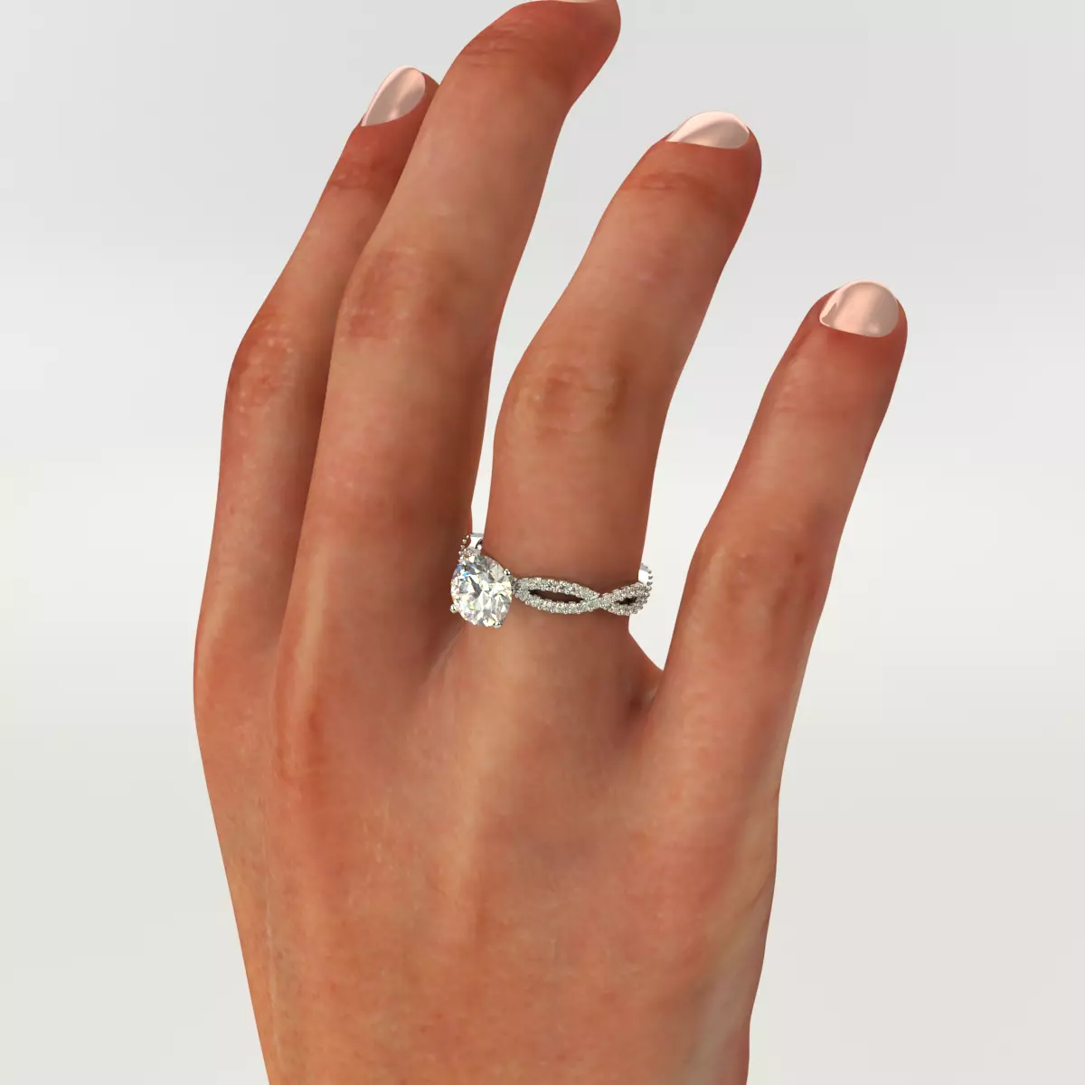 Ring 5544 - Engagement 3D print model