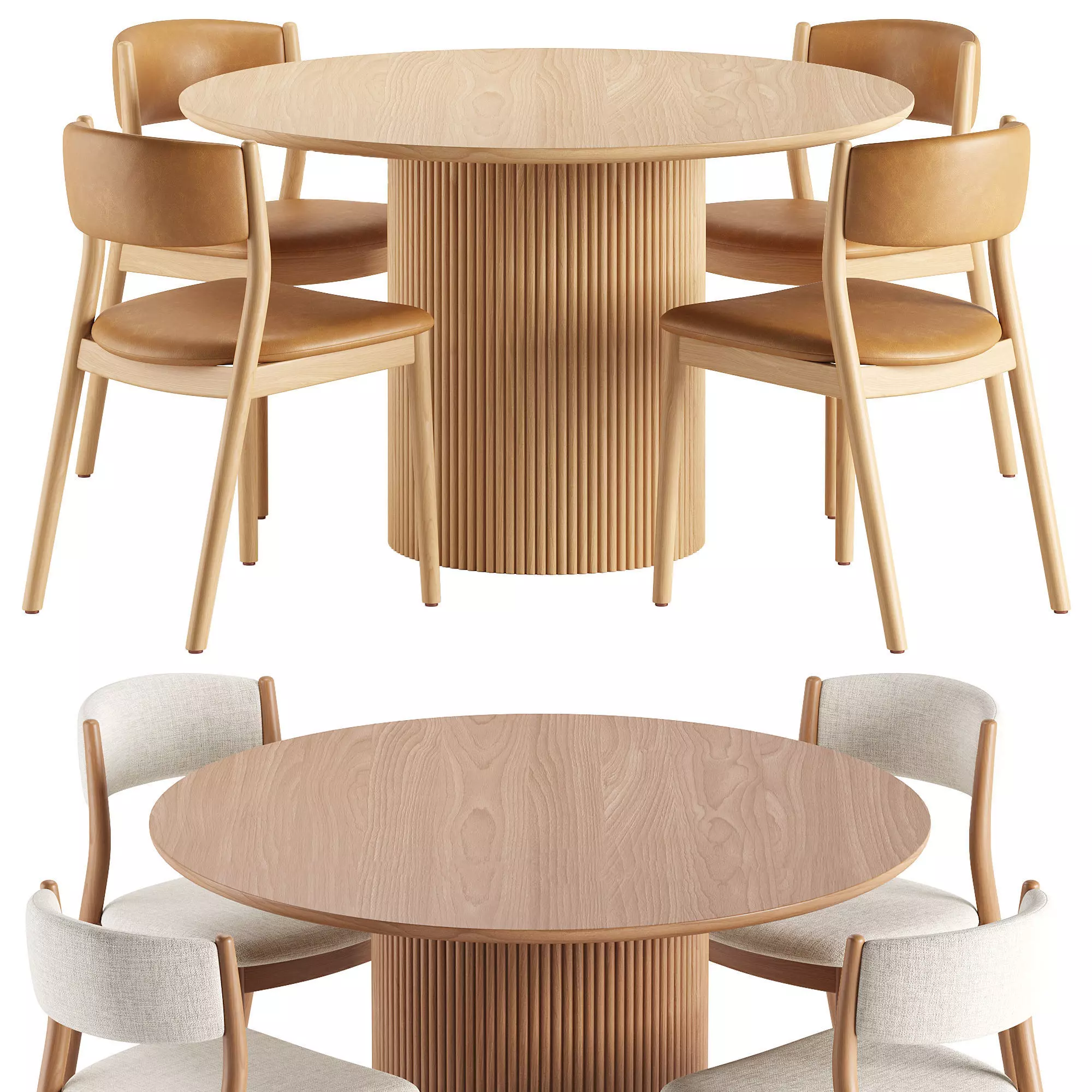 Marcus Samuelsson Dining Set 3D model_0