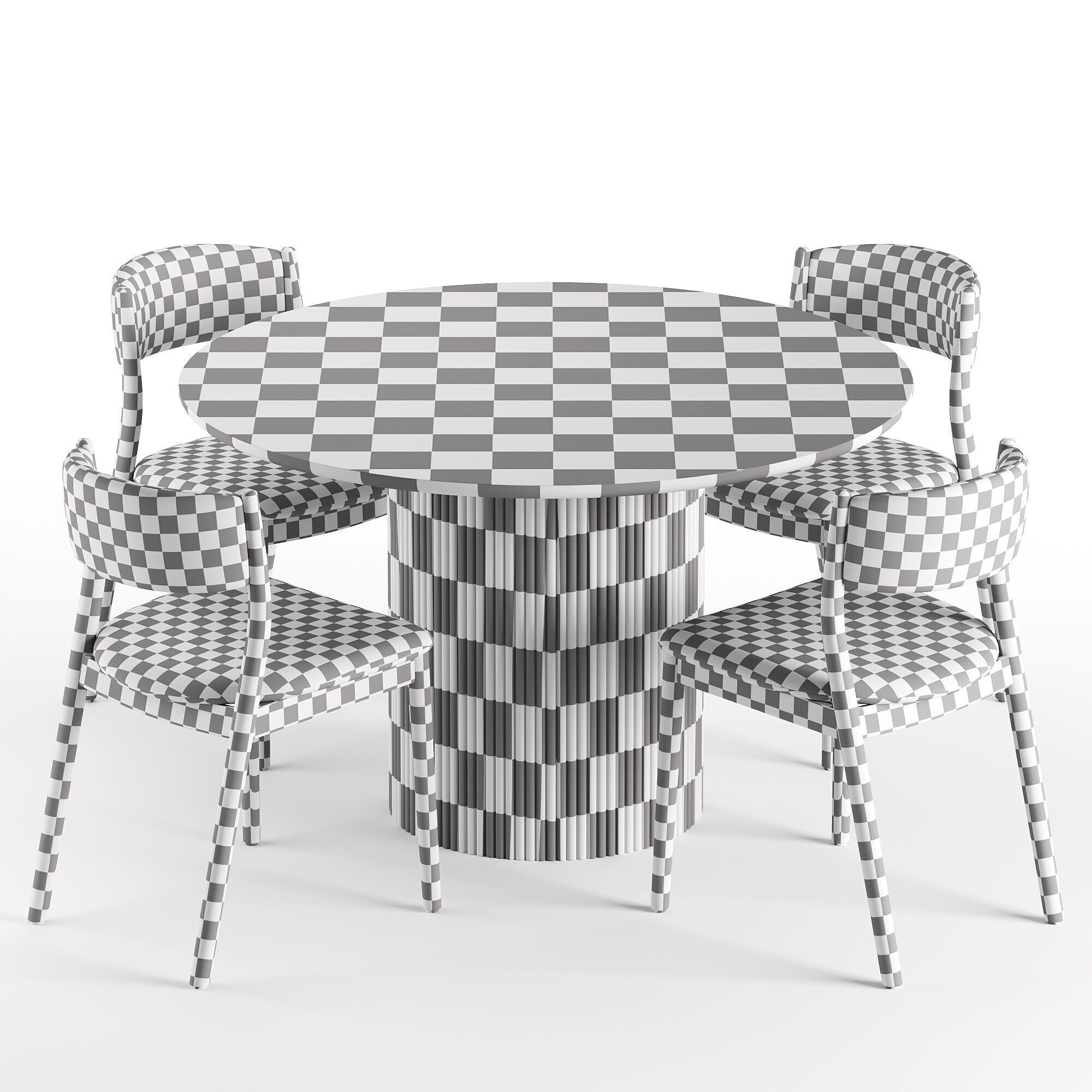 Marcus Samuelsson Dining Set 3D model_5