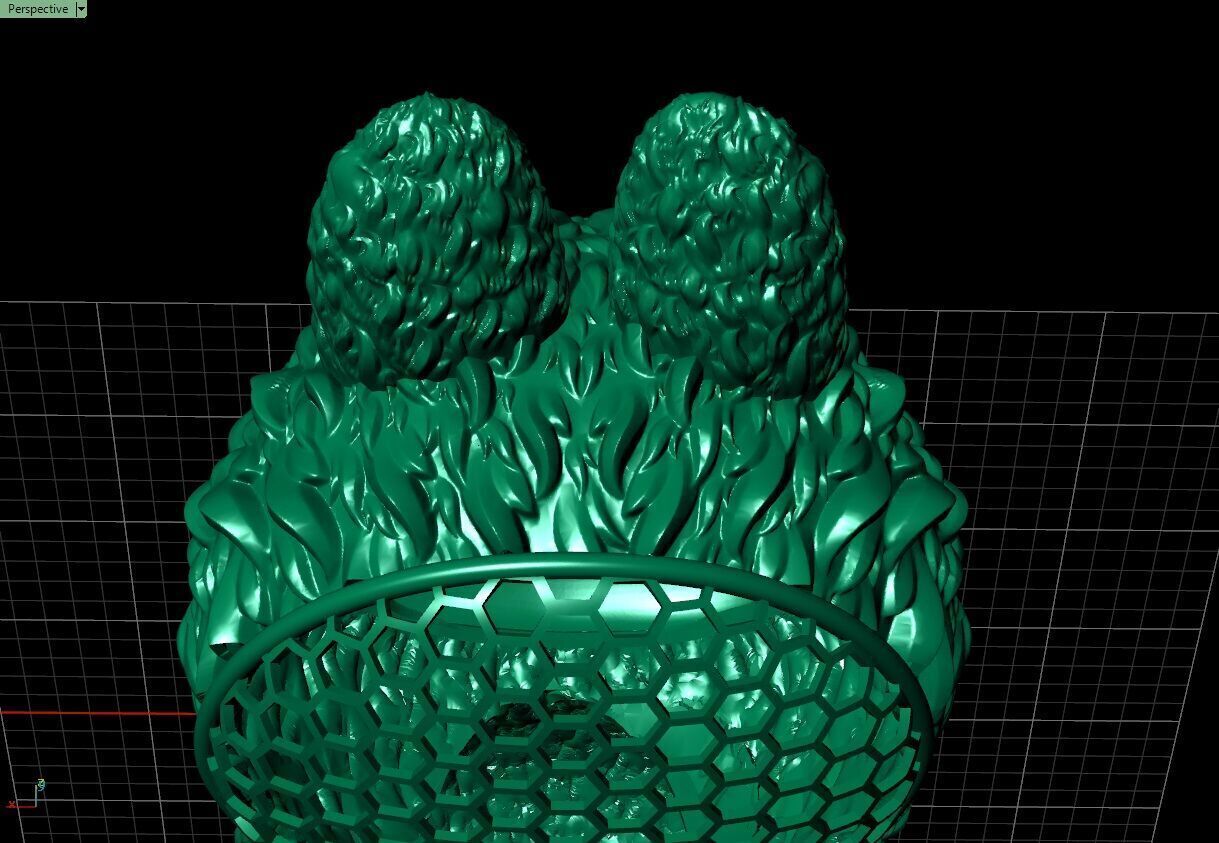 Labubu 3D jewelry model 3D print model_17