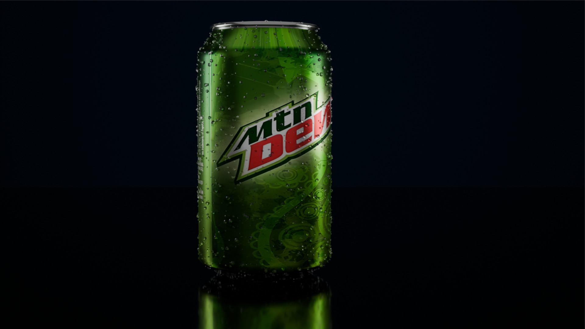 Drinking tin Low-poly 3D model_11