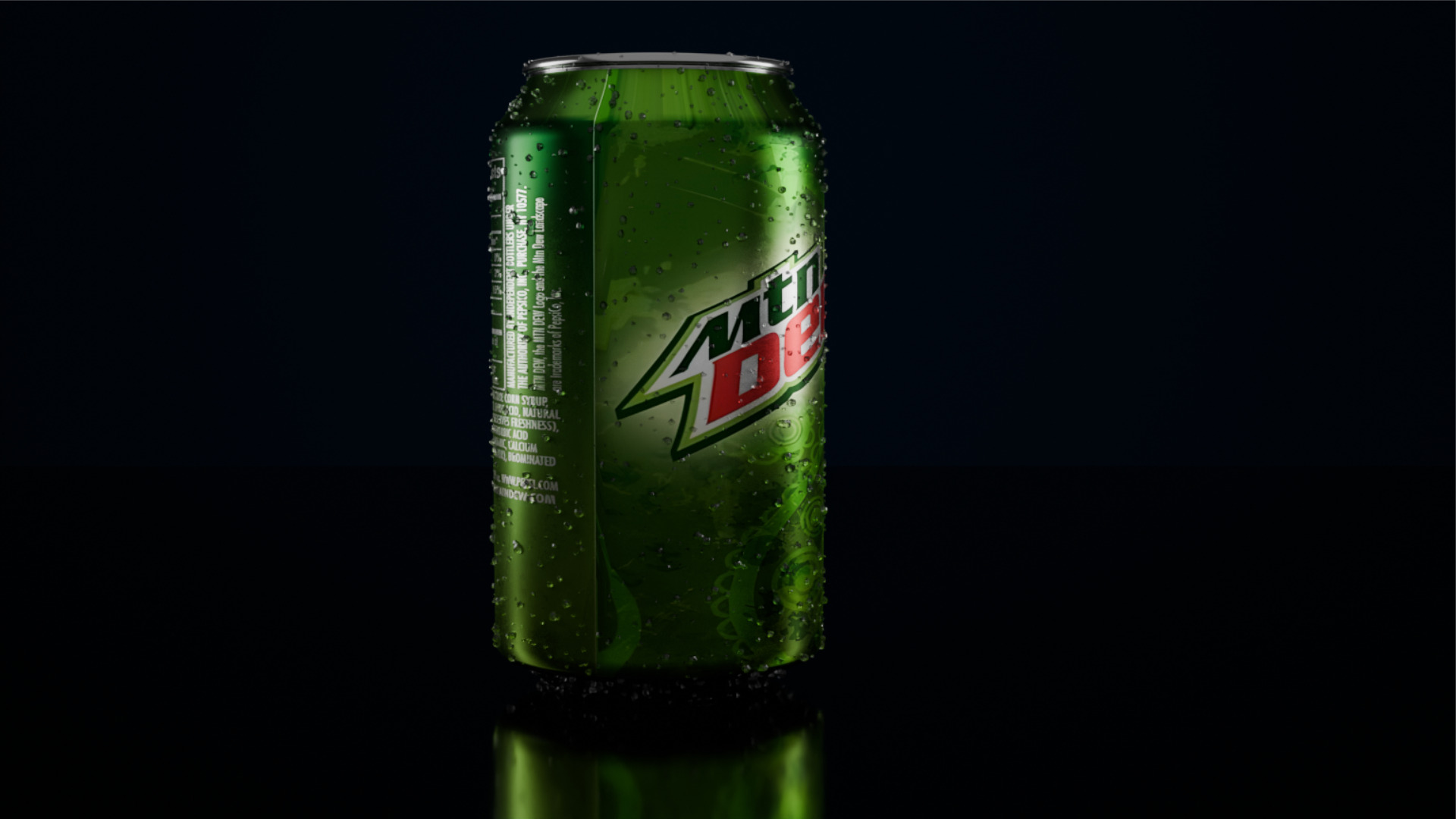 Drinking tin Low-poly 3D model_15