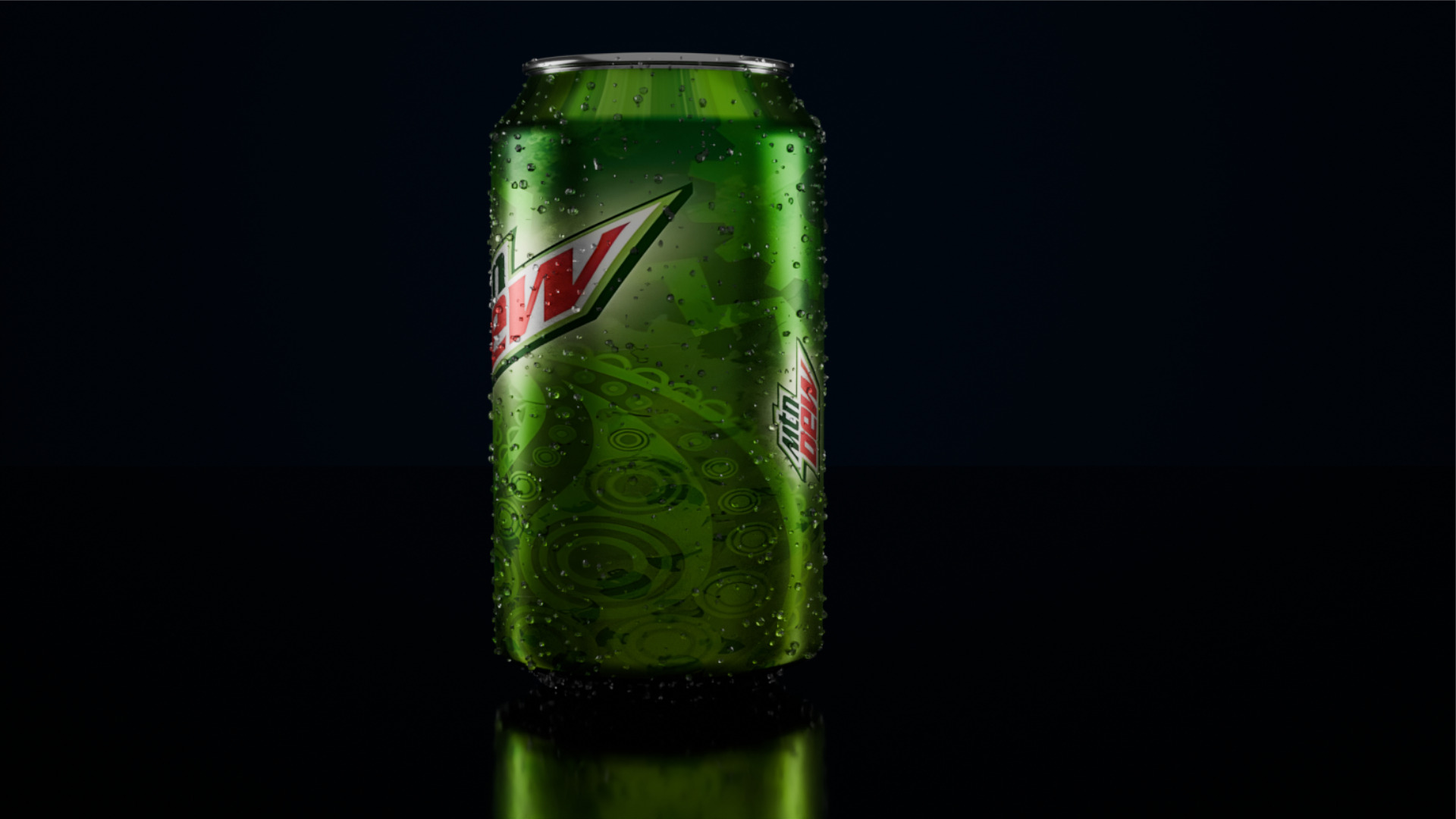 Drinking tin Low-poly 3D model_39