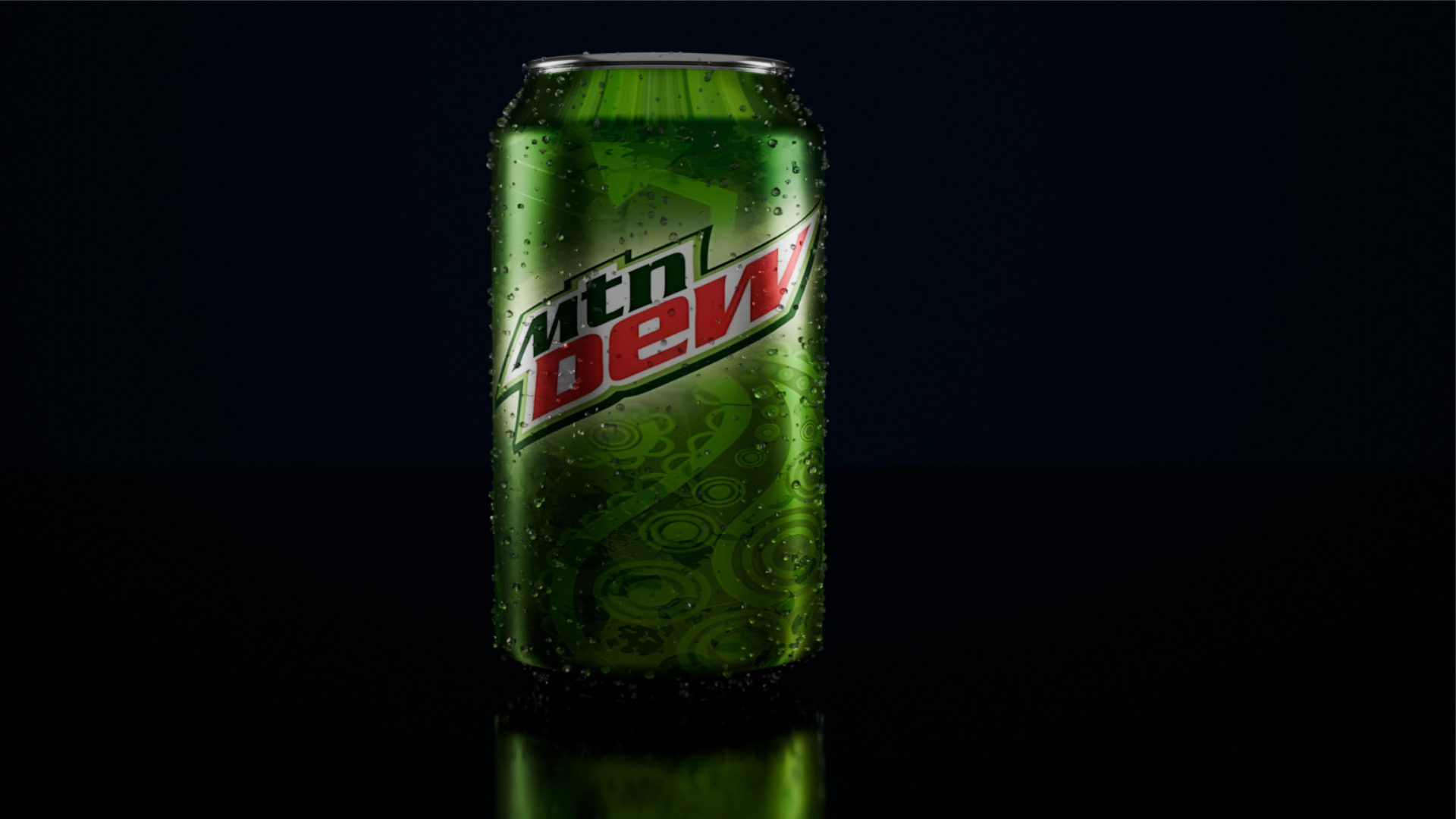 Drinking tin Low-poly 3D model_4