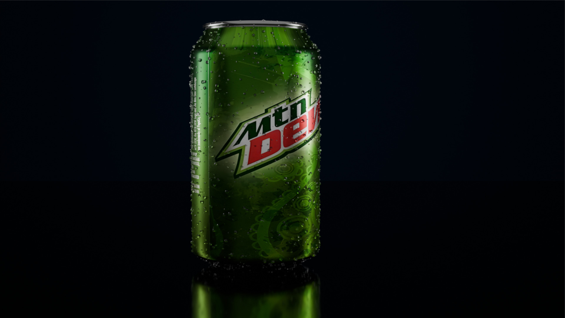 Drinking tin Low-poly 3D model_12