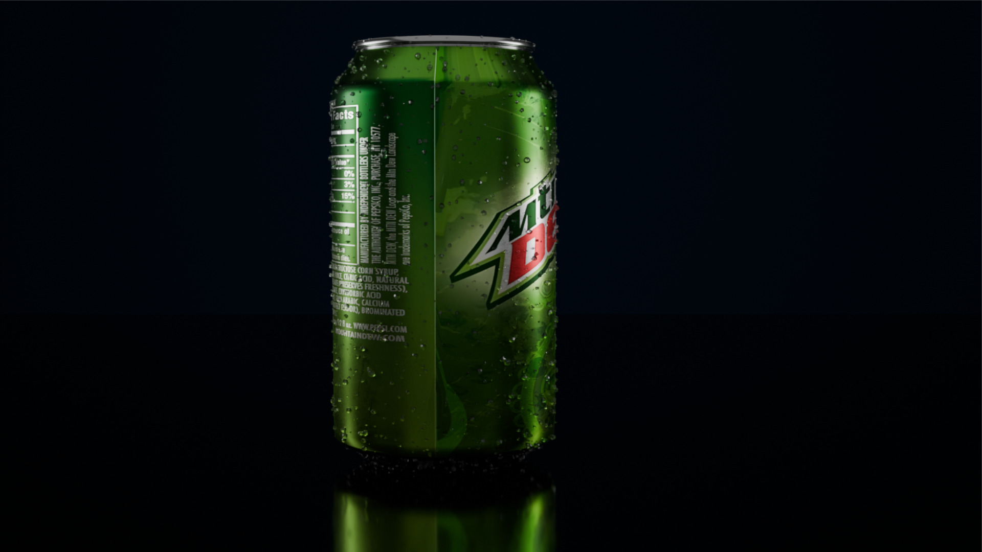 Drinking tin Low-poly 3D model_17