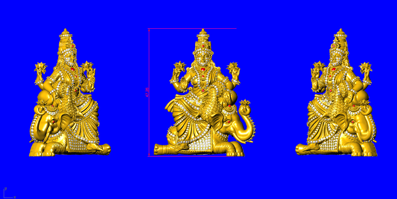 LAXMI  3D model_2