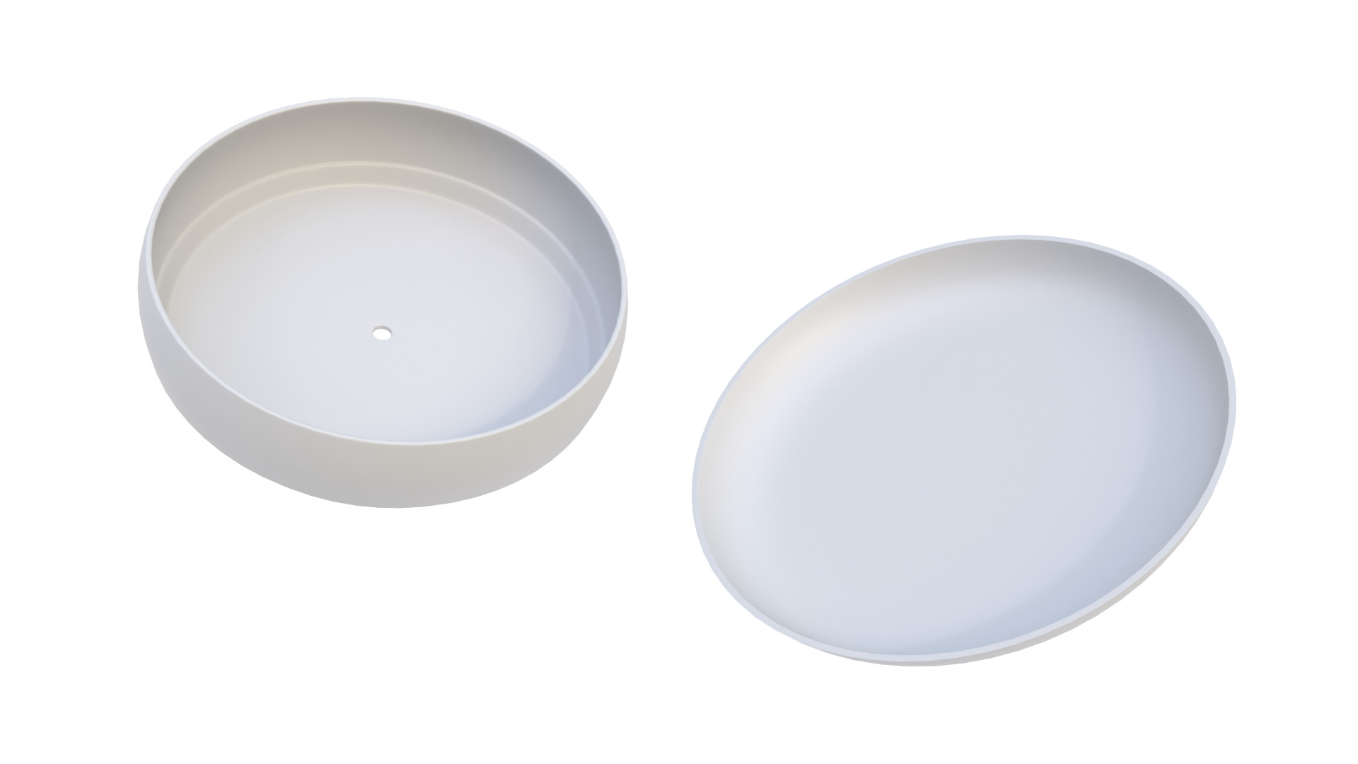 Flower pot 08 3D model_9