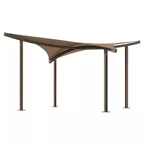 Sprech sail Shade gazebo tension structure 3D model