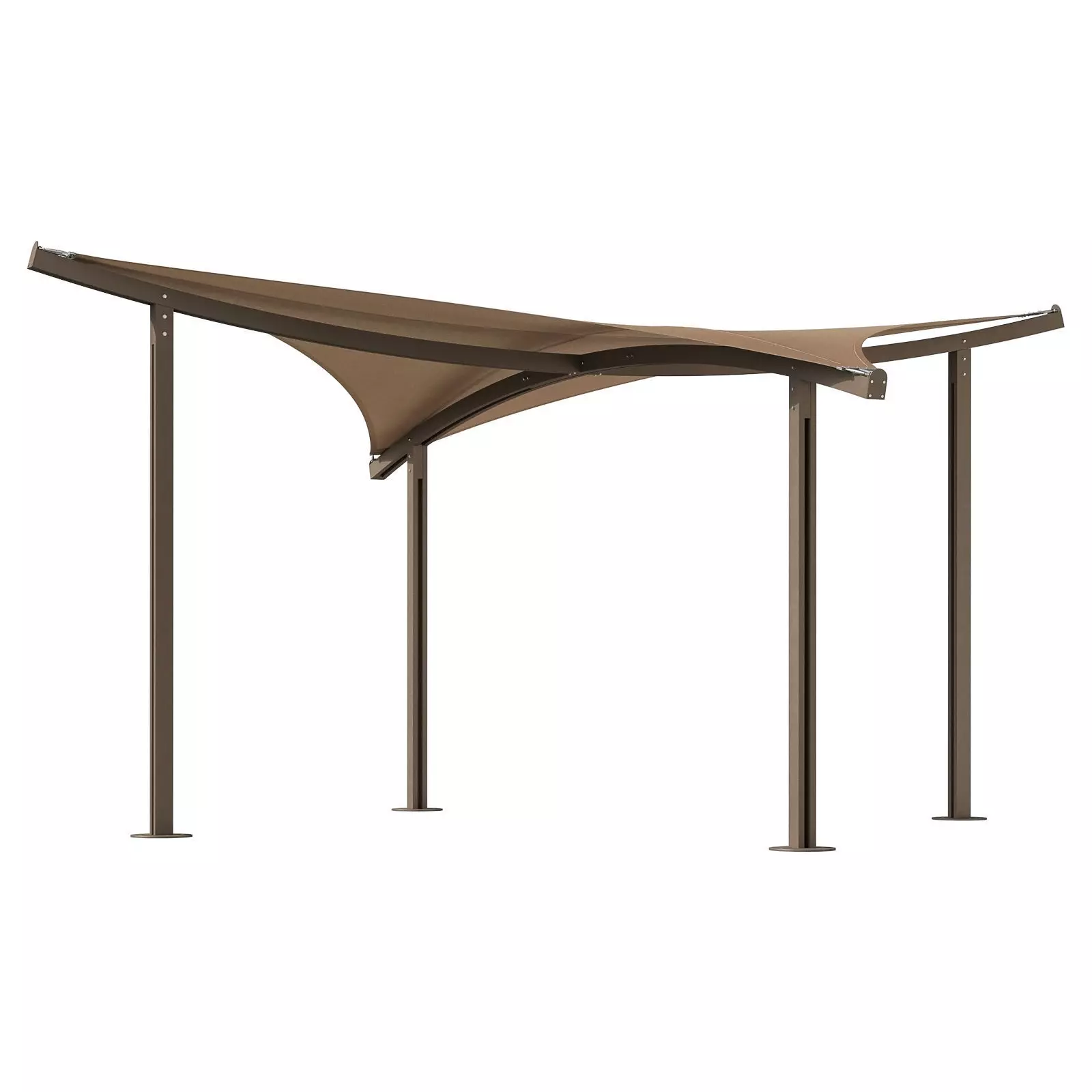 Sprech sail Shade gazebo tension structure 3D model