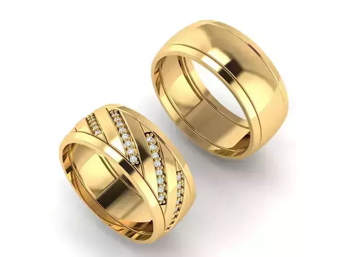 Wedding Ring Set