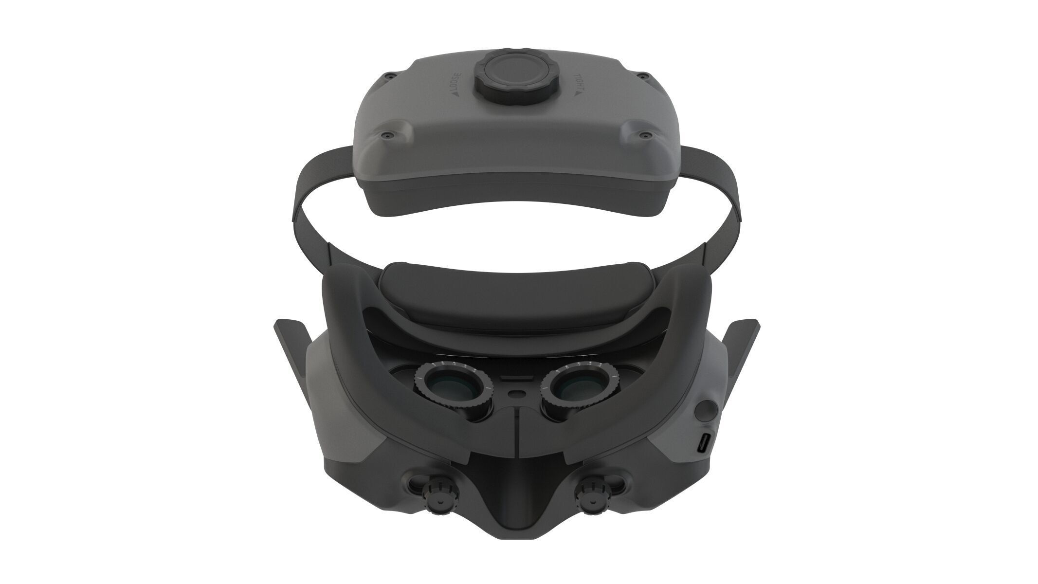 DJI Goggles 3 FPV Headset 3D model_6