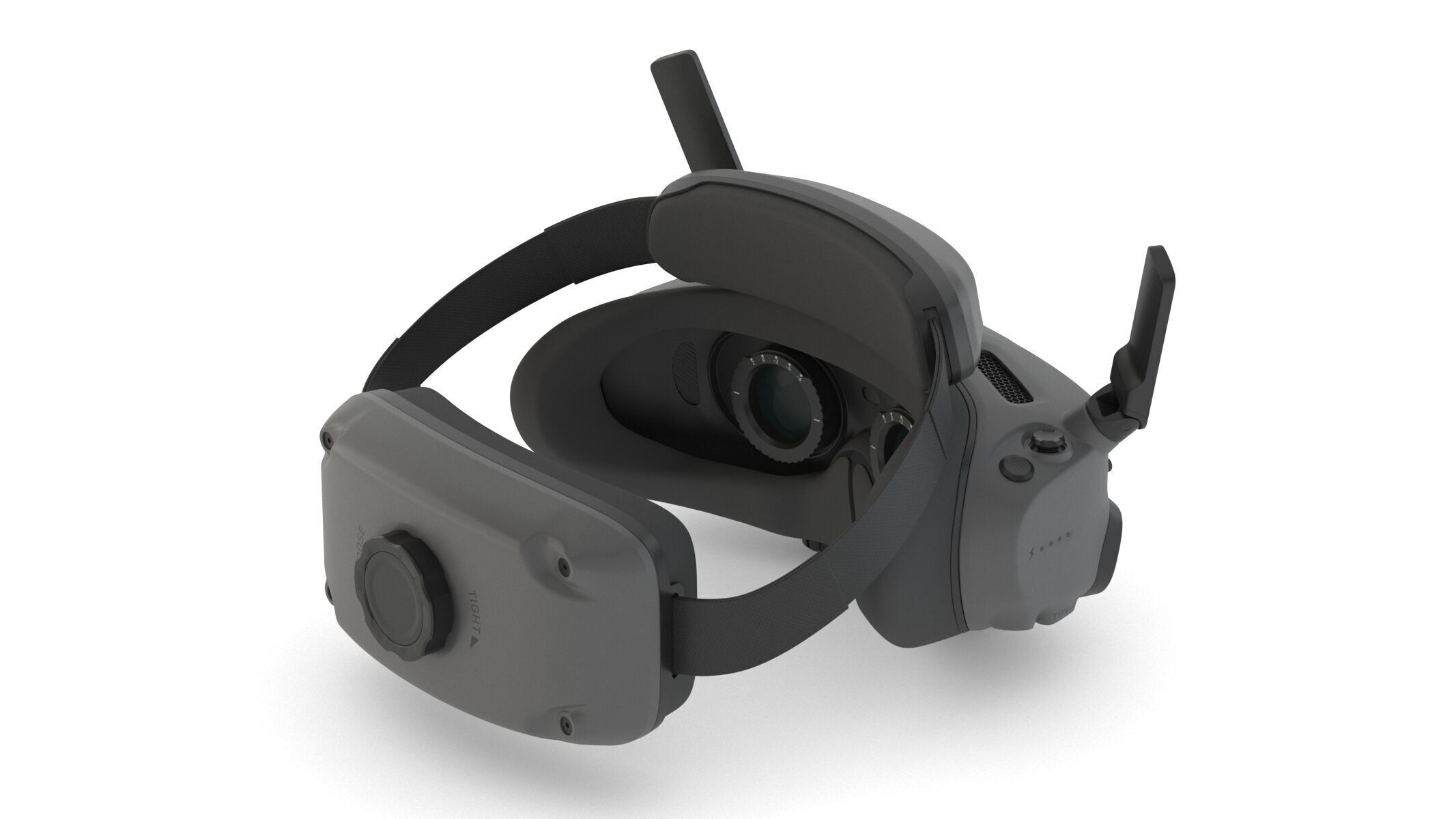 DJI Goggles 3 FPV Headset 3D model_4