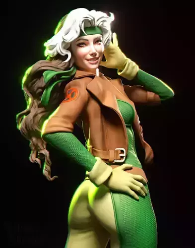Fan Rogue - printable stl 3D print model