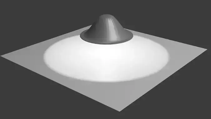 Realistic 3D LED Light Bulb Game Ready PBR Textured 