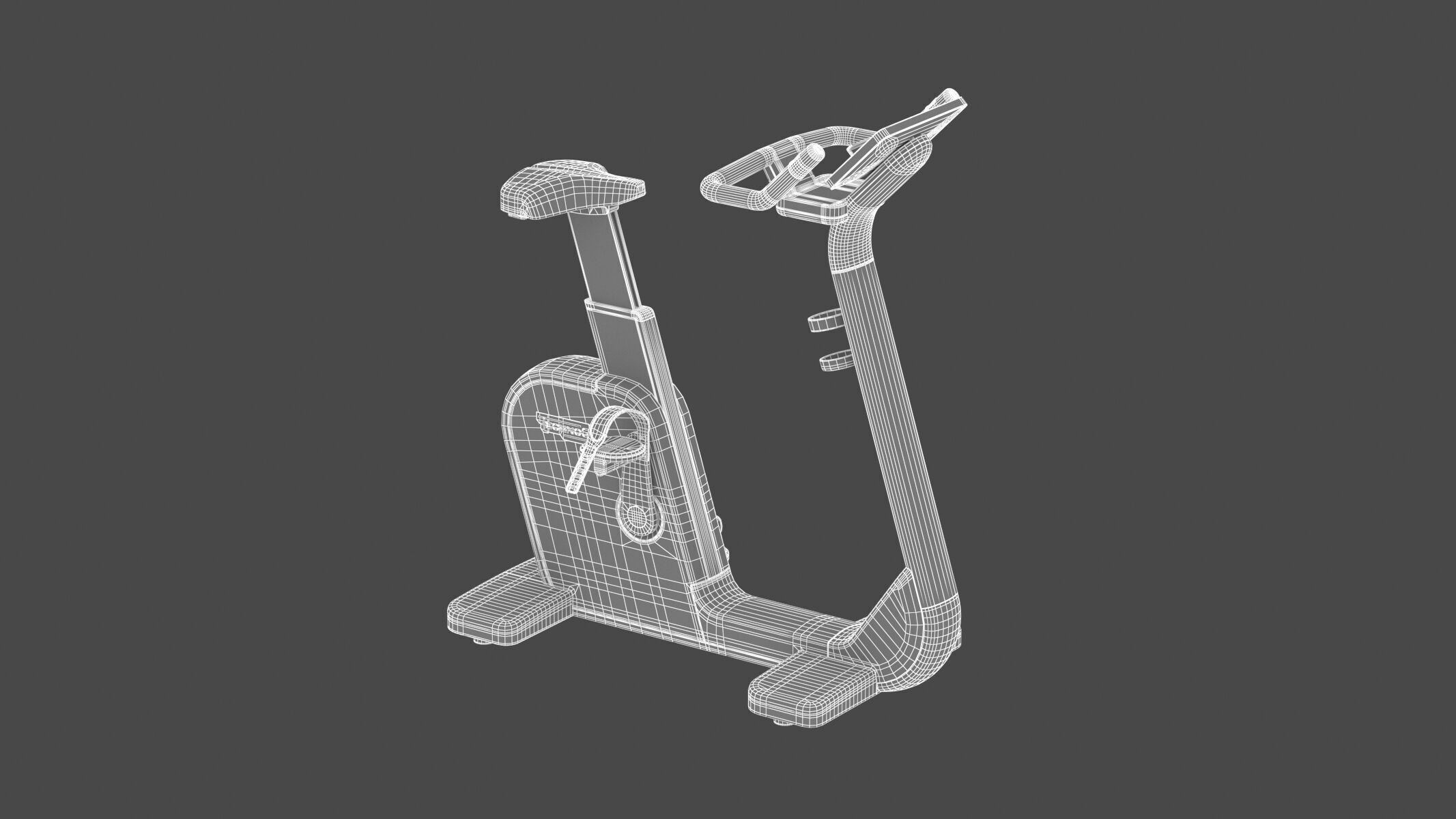 Technogym Compact Exercise Bike 3D model_13