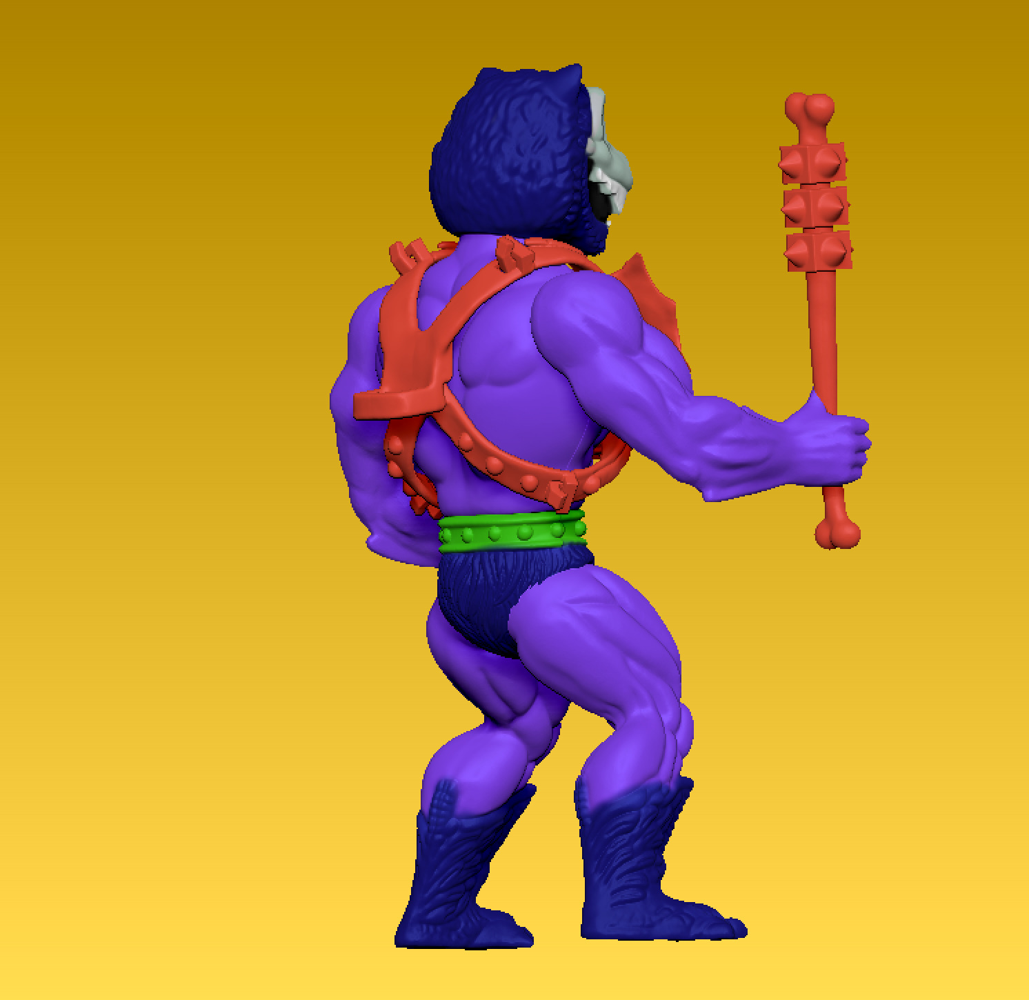 TERROR JAGUAR  3D print model_4