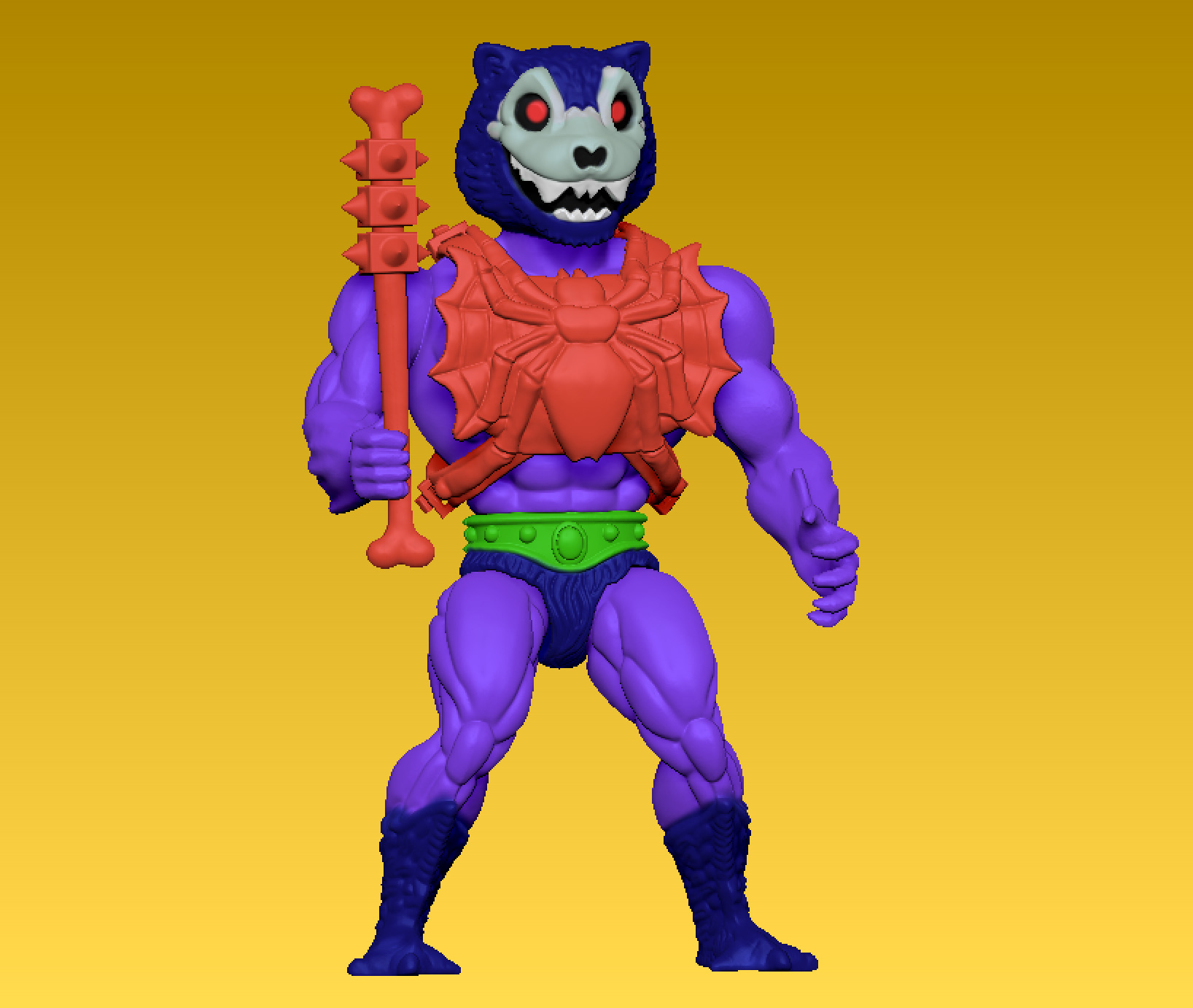 TERROR JAGUAR  3D print model_5