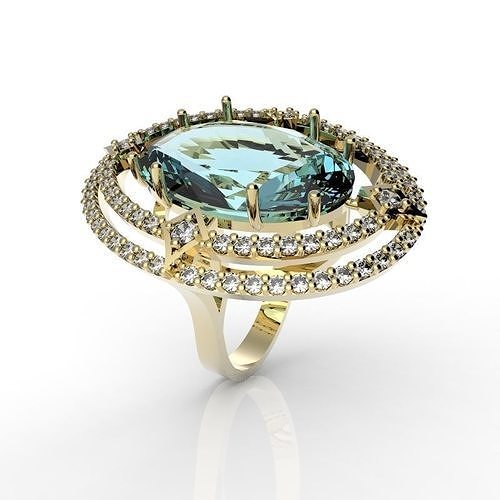 Classico Universe Ring 3D print model