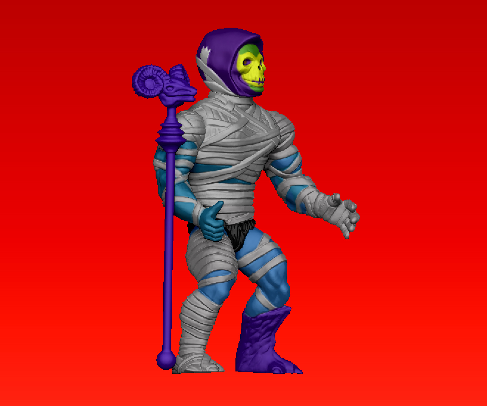POSSESES SKELETOR VINTAGE  3D print model_5