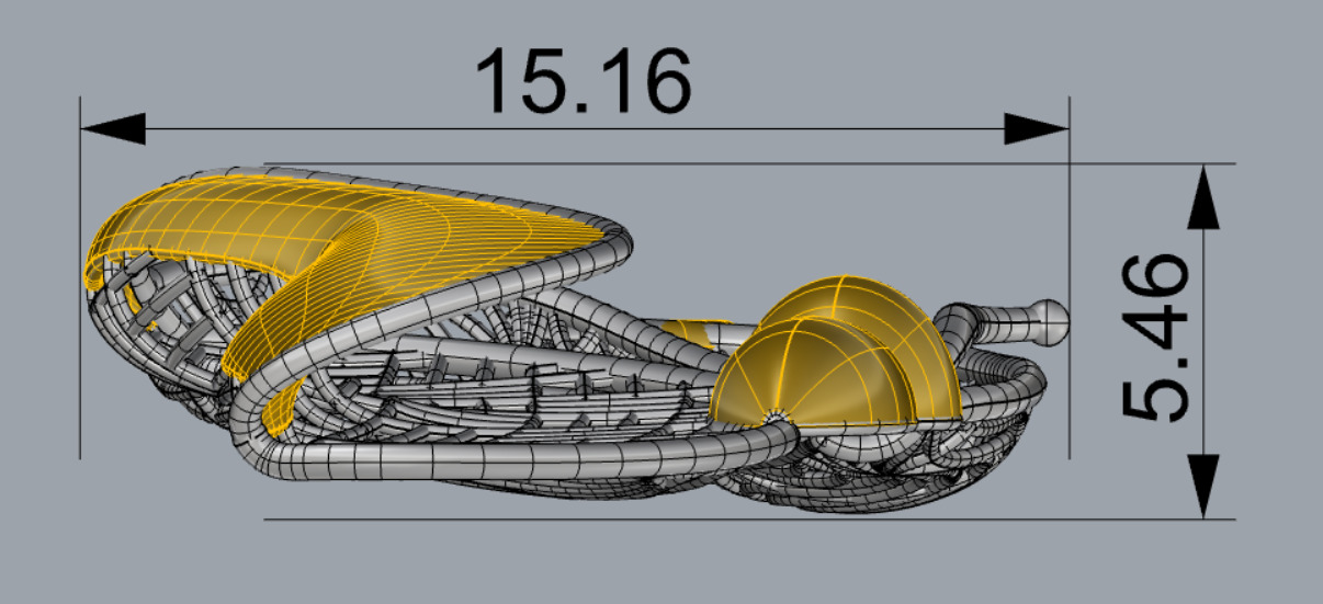 Golden Wings-Wings of Summer-Half Set-H2-12- 3D print model_15