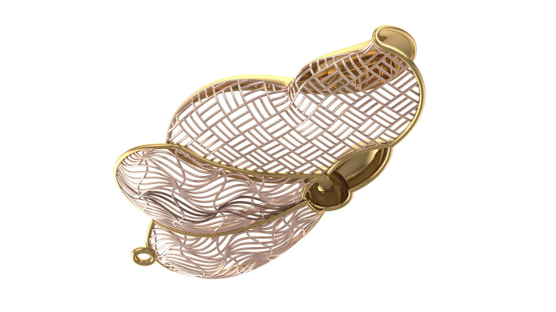 Golden Wings-Wings of Summer-Half Set-H2-12- 3D print model_7