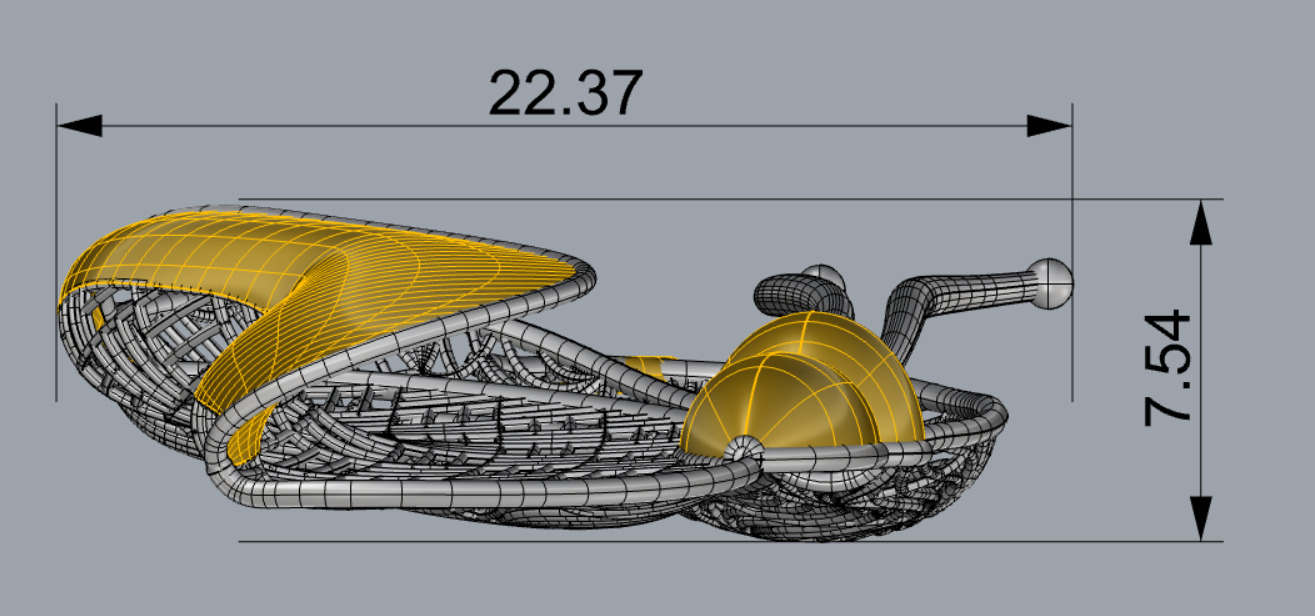 Golden Wings-Wings of Summer-Half Set-H2-12- 3D print model_10