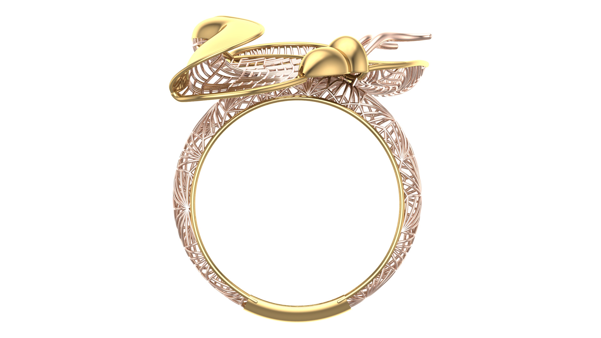 Golden Wings-Wings of Summer-Half Set-H2-12- 3D print model_1