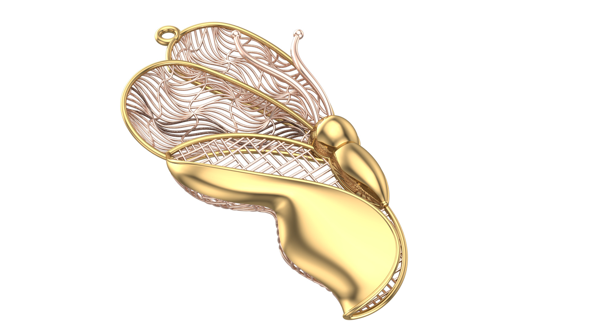 Golden Wings-Wings of Summer-Half Set-H2-12- 3D print model_8