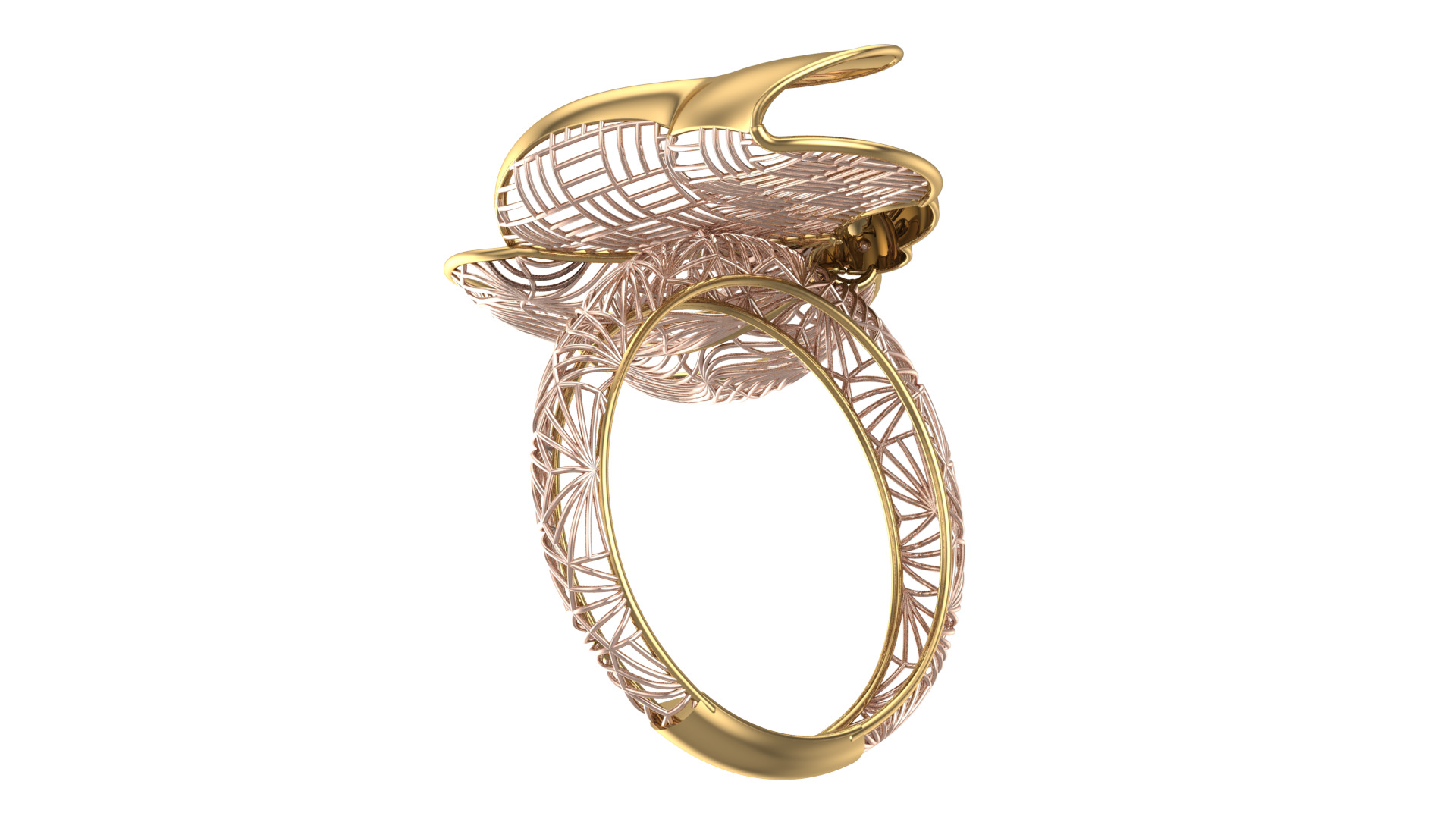 Golden Wings-Wings of Summer-Half Set-H2-12- 3D print model_3