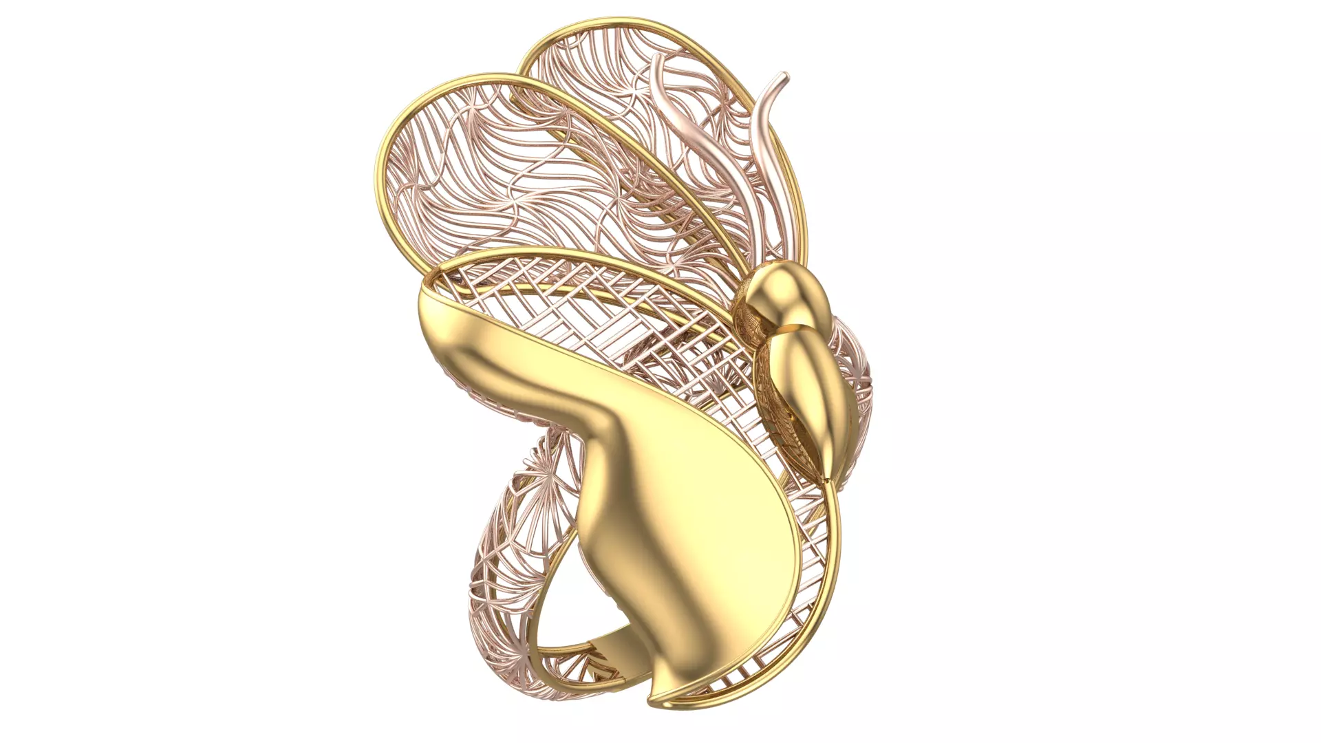 Golden Wings-Wings of Summer-Half Set-H2-12- 3D print model_0