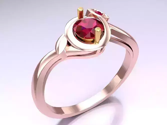 Diamond Ring - Womens Rings - N415403 3D print model