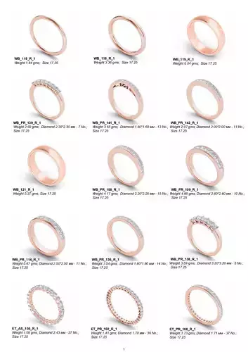 900 Mix Ring Lot Massive Collection of 3D Printable Ring Models 3D print model