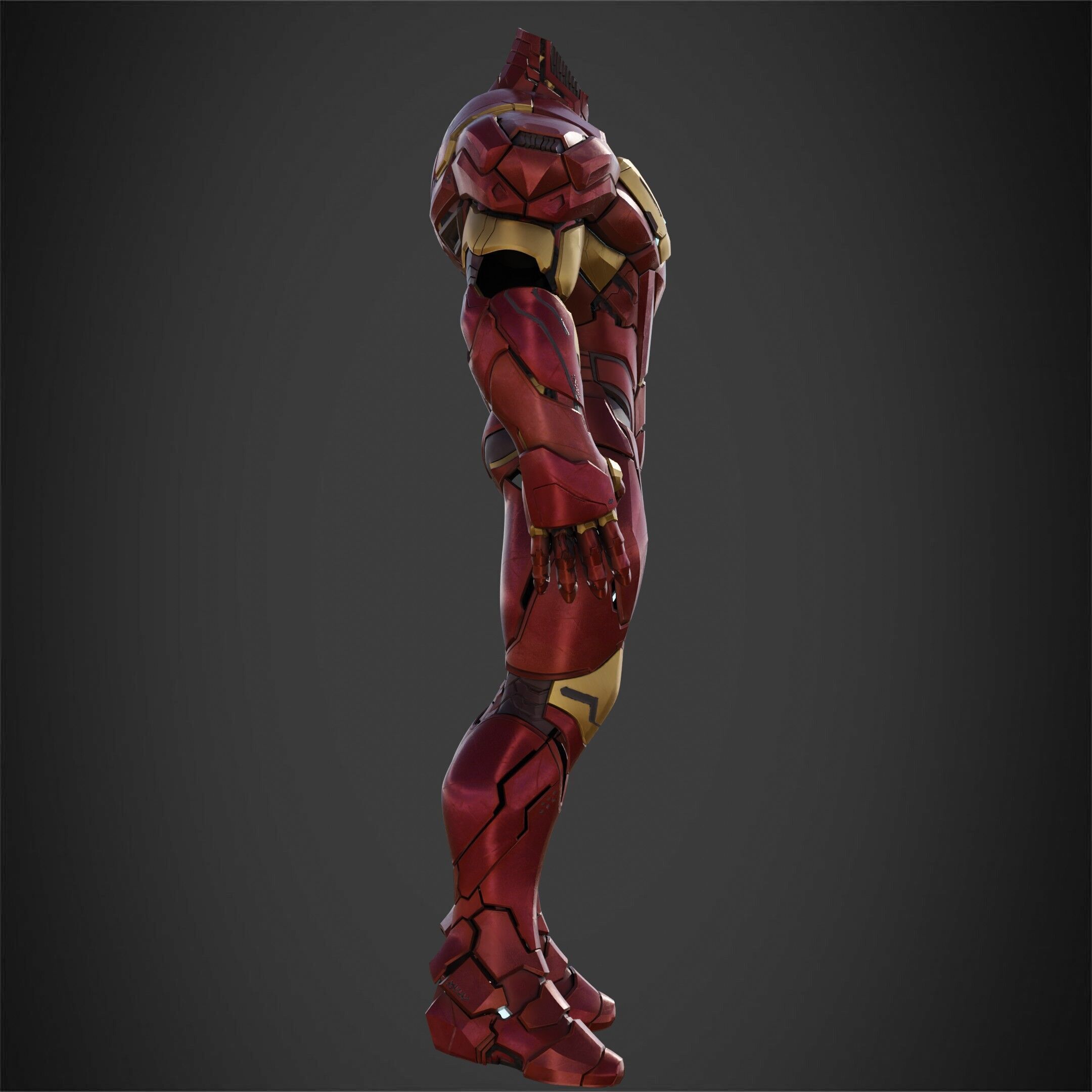 Marvel Rivals Iron Man Armor for Cosplay 3D print model_8