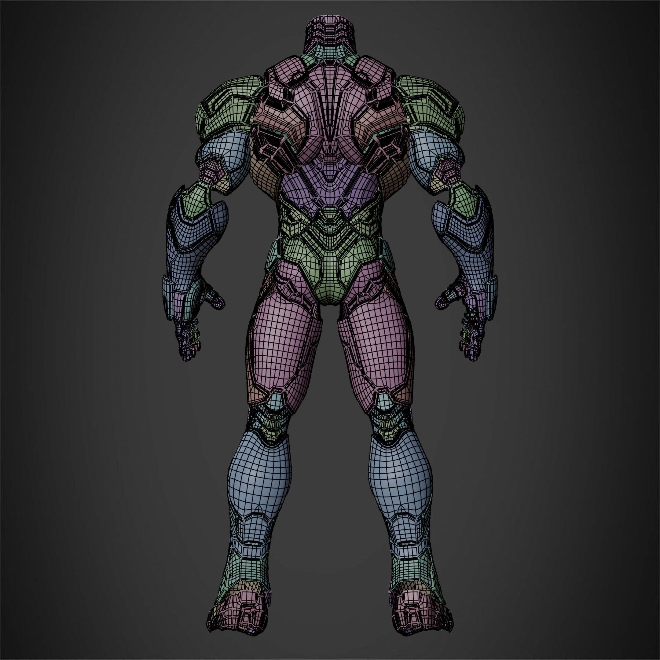 Marvel Rivals Iron Man Armor for Cosplay 3D print model_19