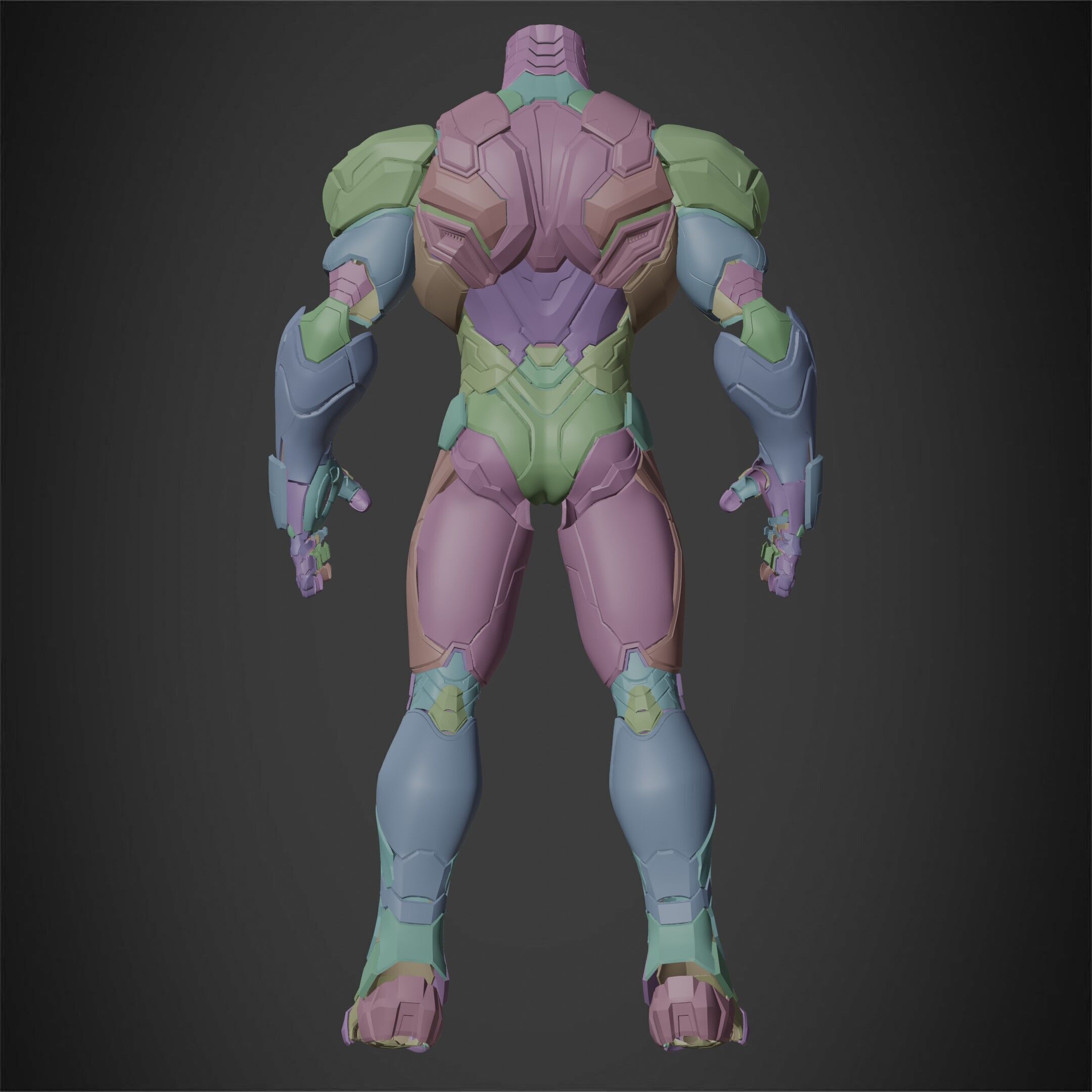 Marvel Rivals Iron Man Armor for Cosplay 3D print model_18