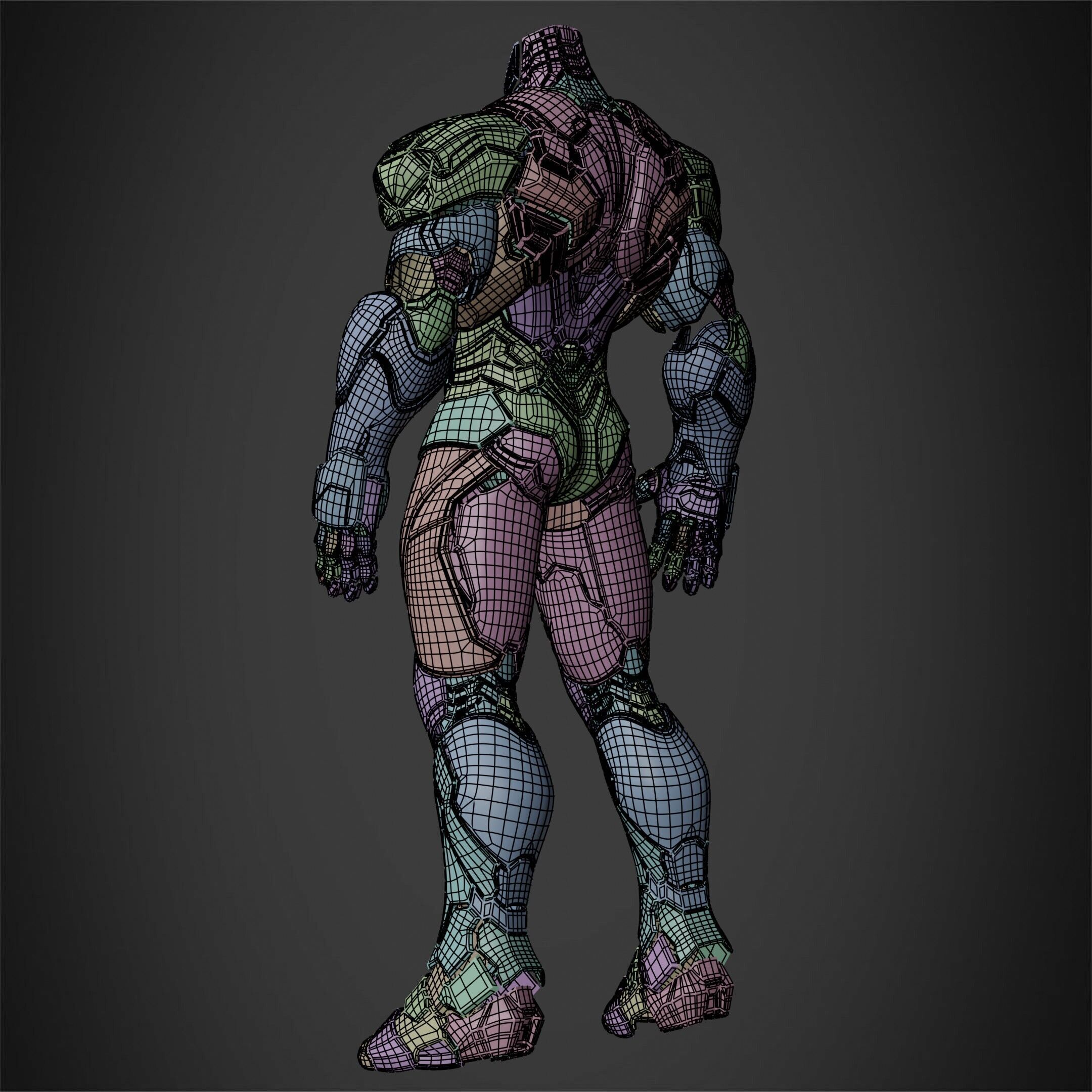 Marvel Rivals Iron Man Armor for Cosplay 3D print model_17