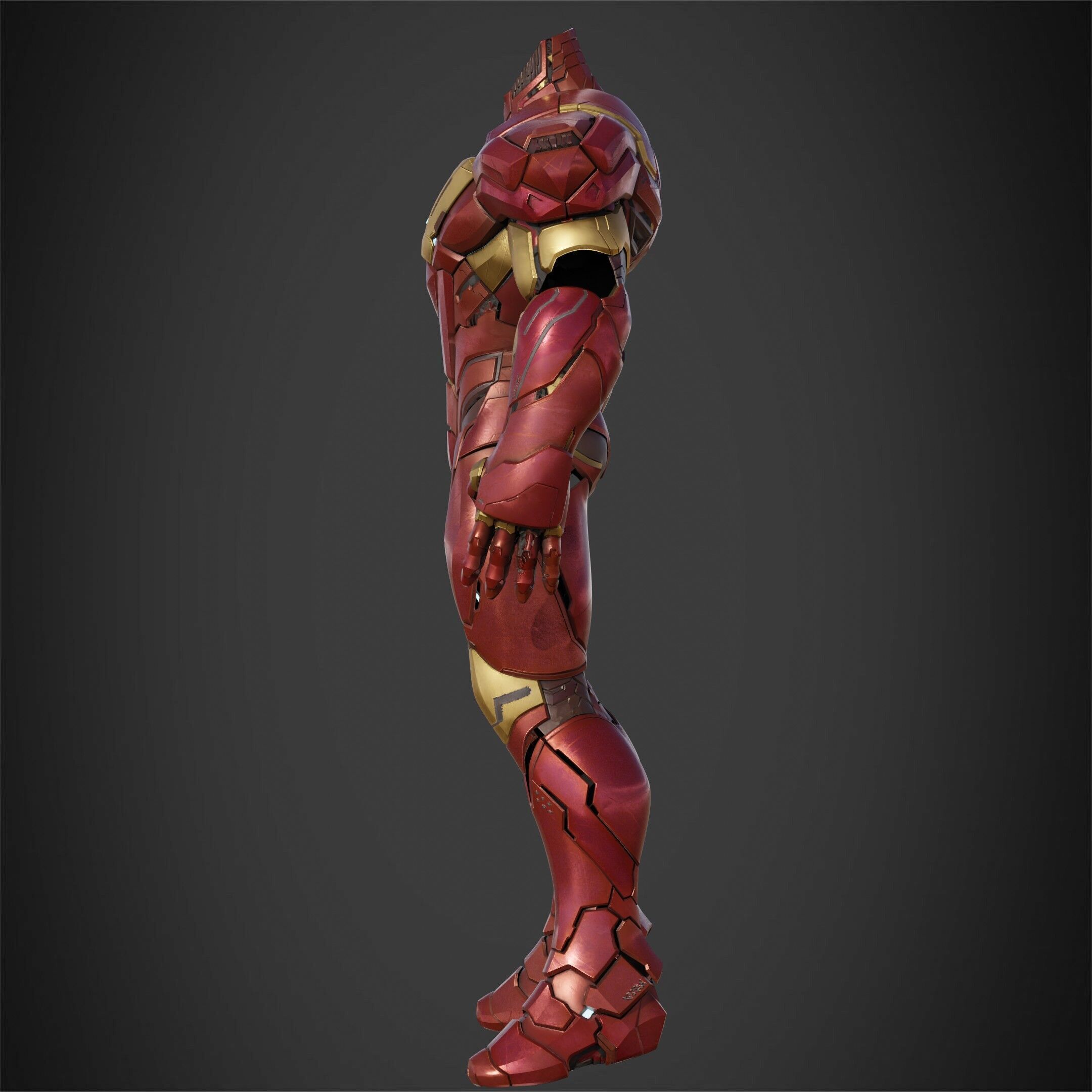 Marvel Rivals Iron Man Armor for Cosplay 3D print model_4