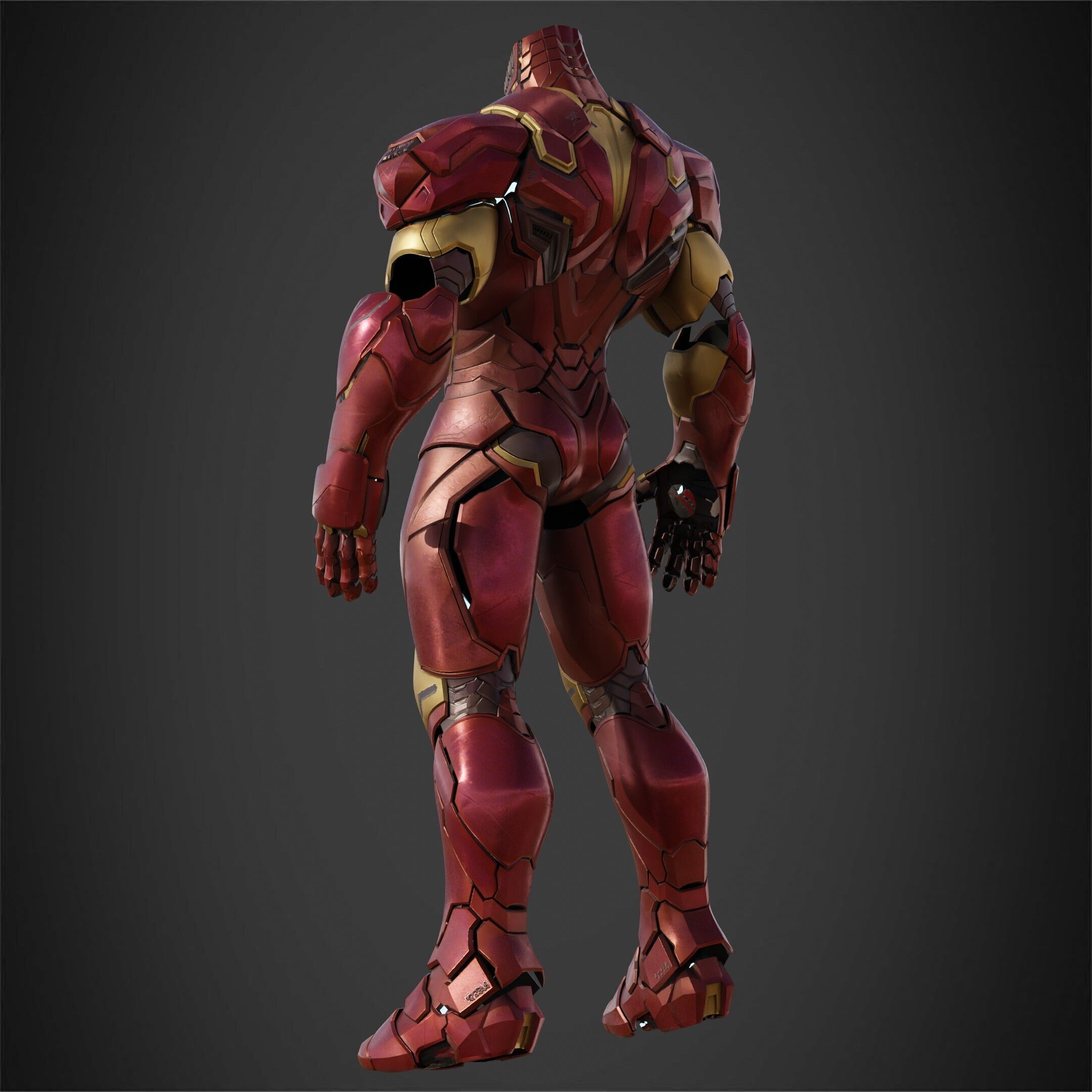 Marvel Rivals Iron Man Armor for Cosplay 3D print model_5