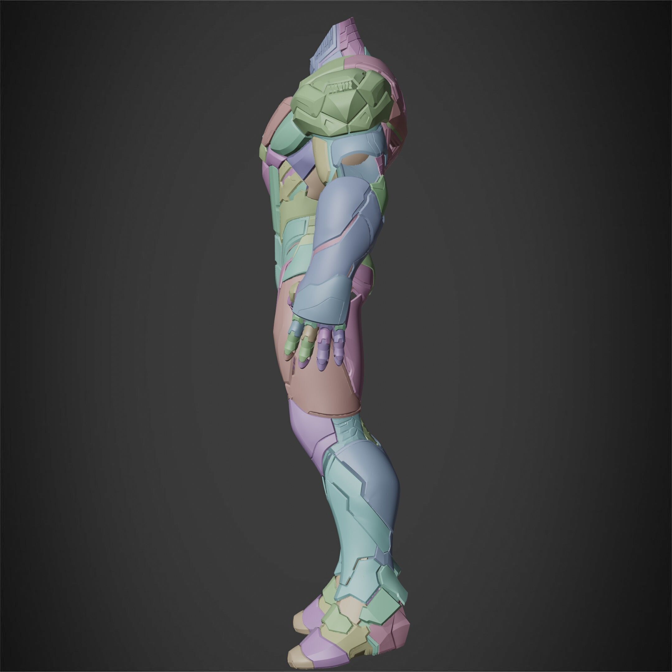 Marvel Rivals Iron Man Armor for Cosplay 3D print model_14