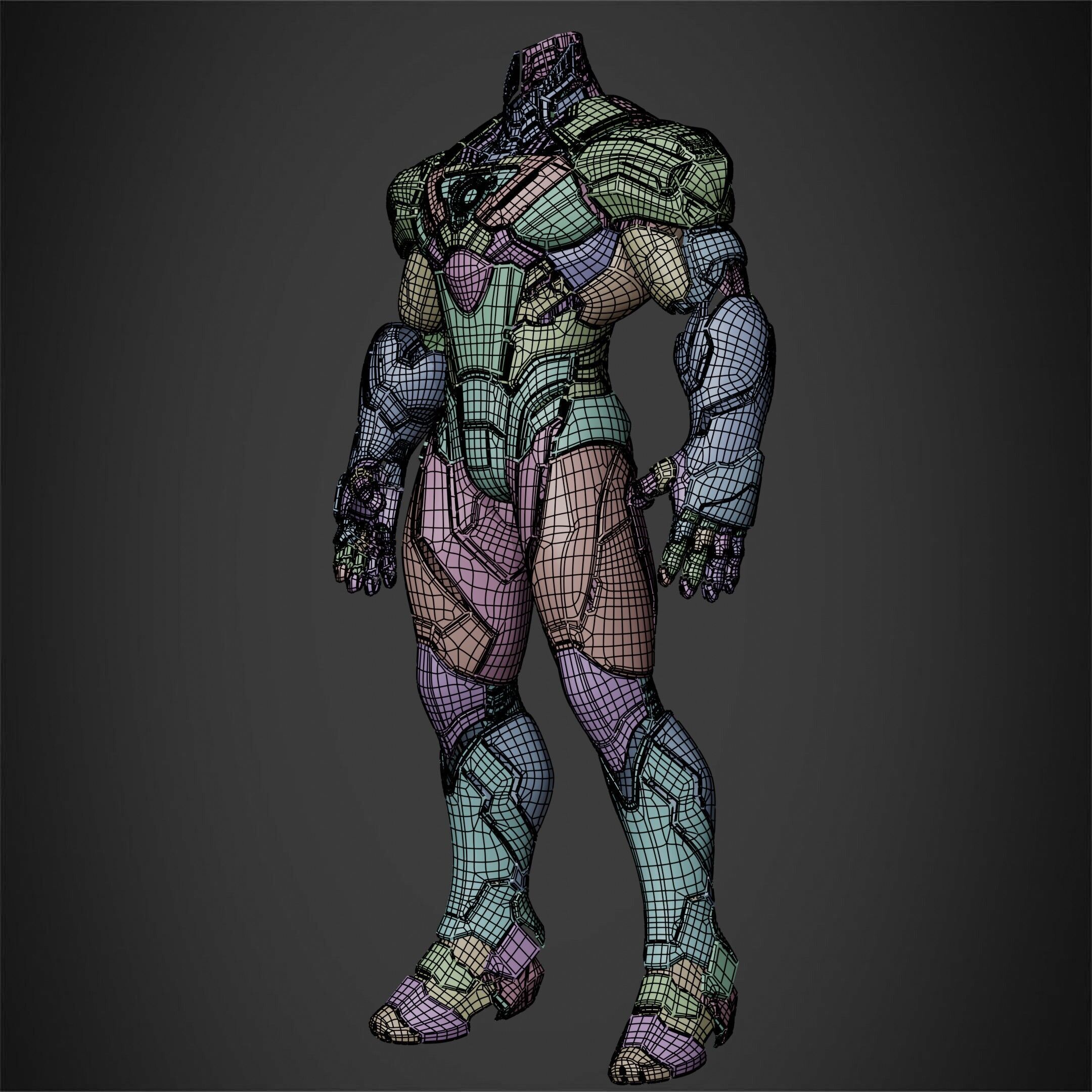 Marvel Rivals Iron Man Armor for Cosplay 3D print model_13